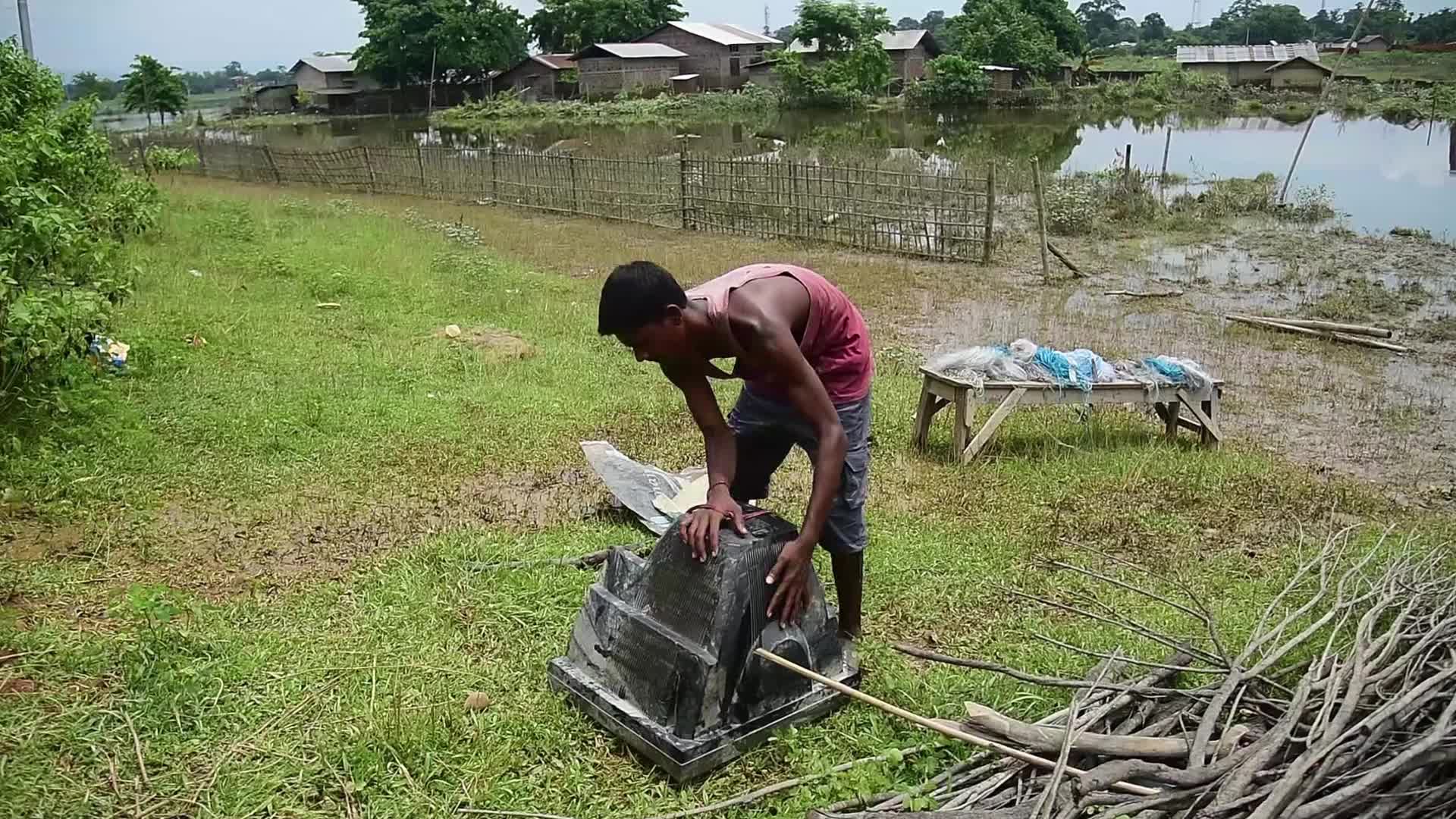 Assam flood: 12.33 lakh people affected ,total death toll touches 90
