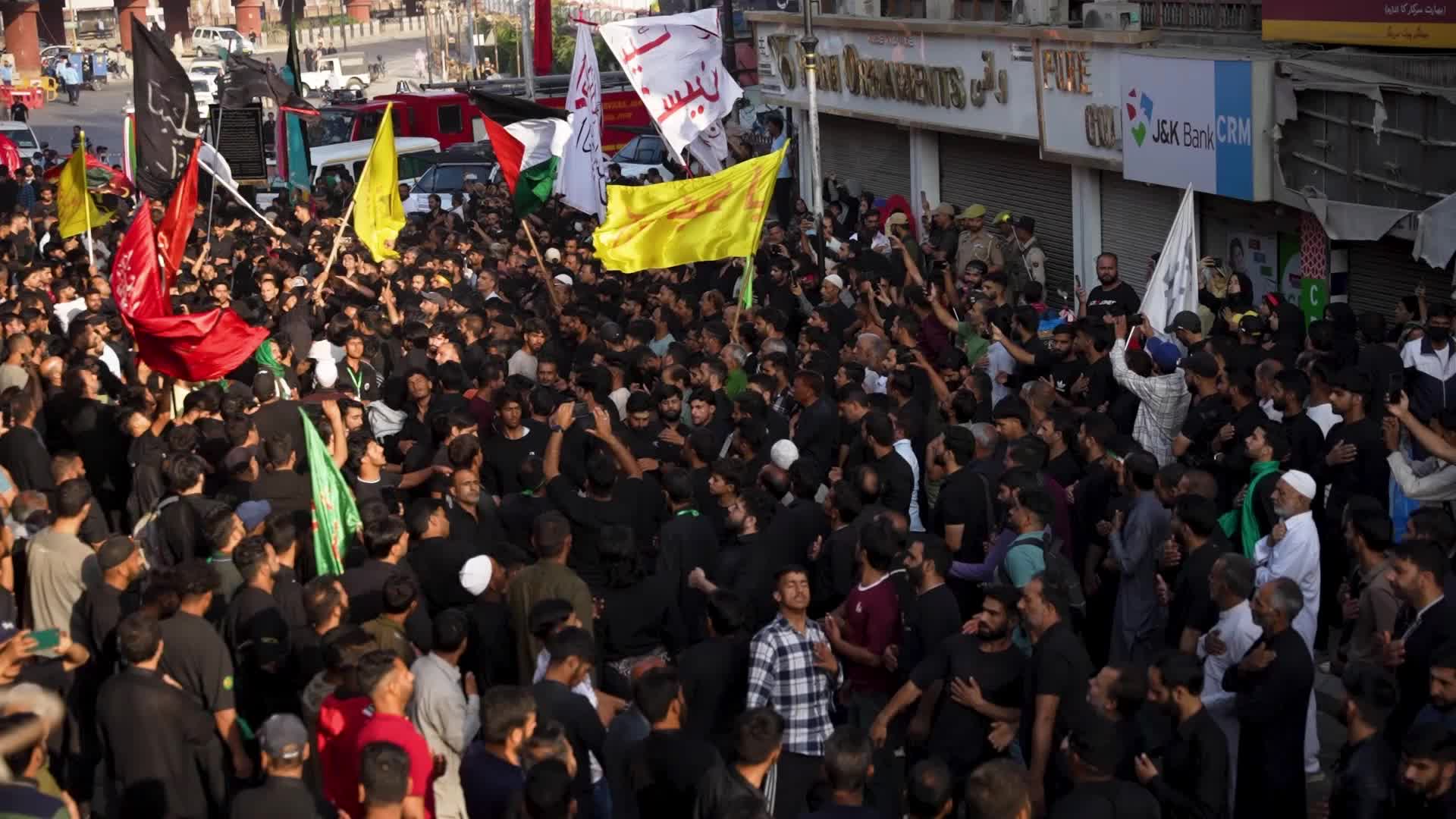 Procession of 8th Muharram in Kashmir, India