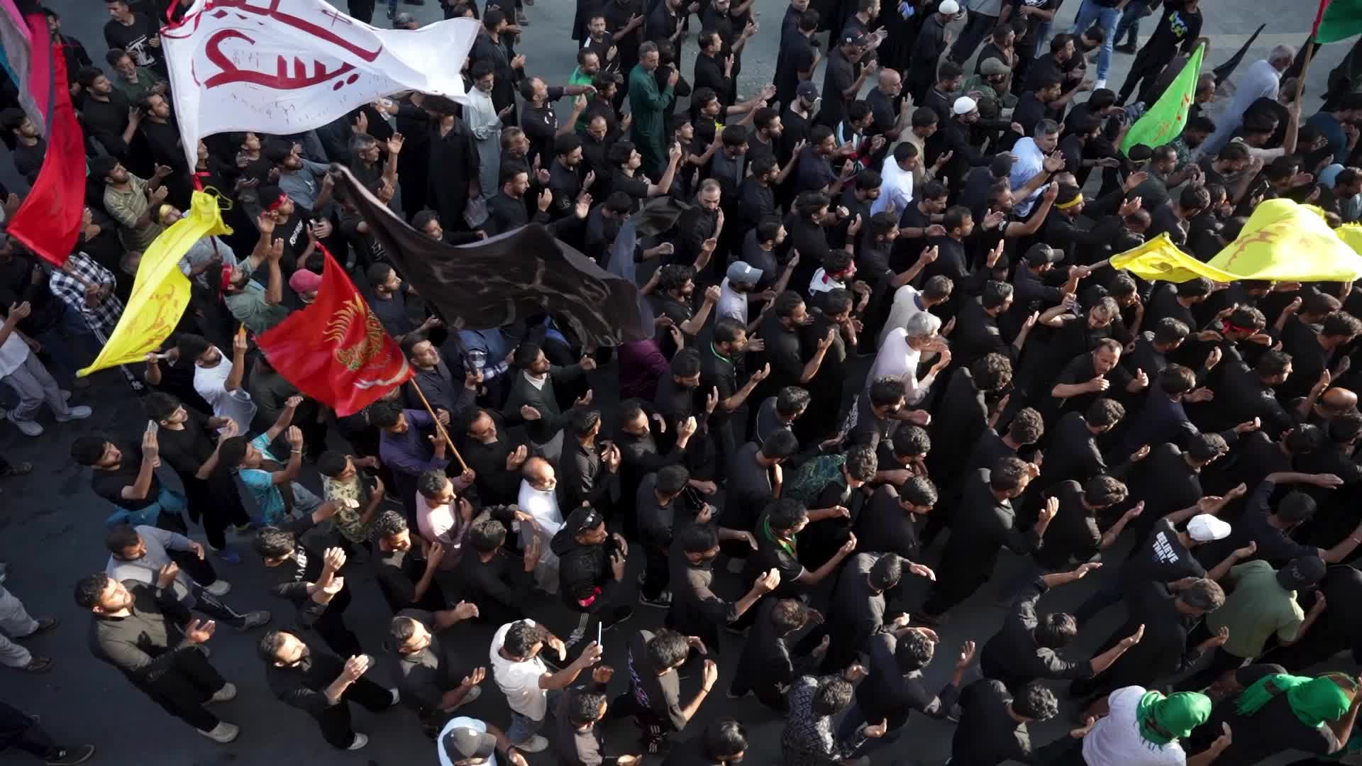 Procession of 8th Muharram in Kashmir, India