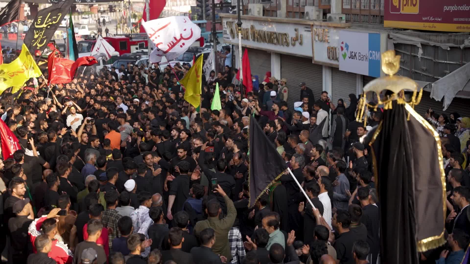 Procession of 8th Muharram in Kashmir, India