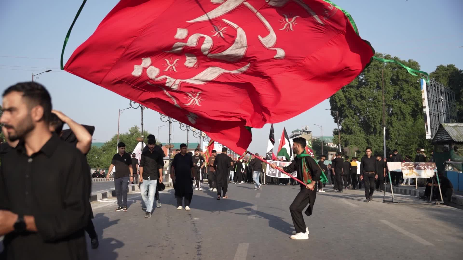Procession of 8th Muharram in Kashmir, India