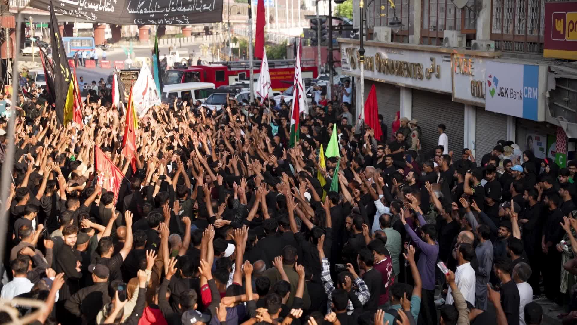 Procession of 8th Muharram in Kashmir, India