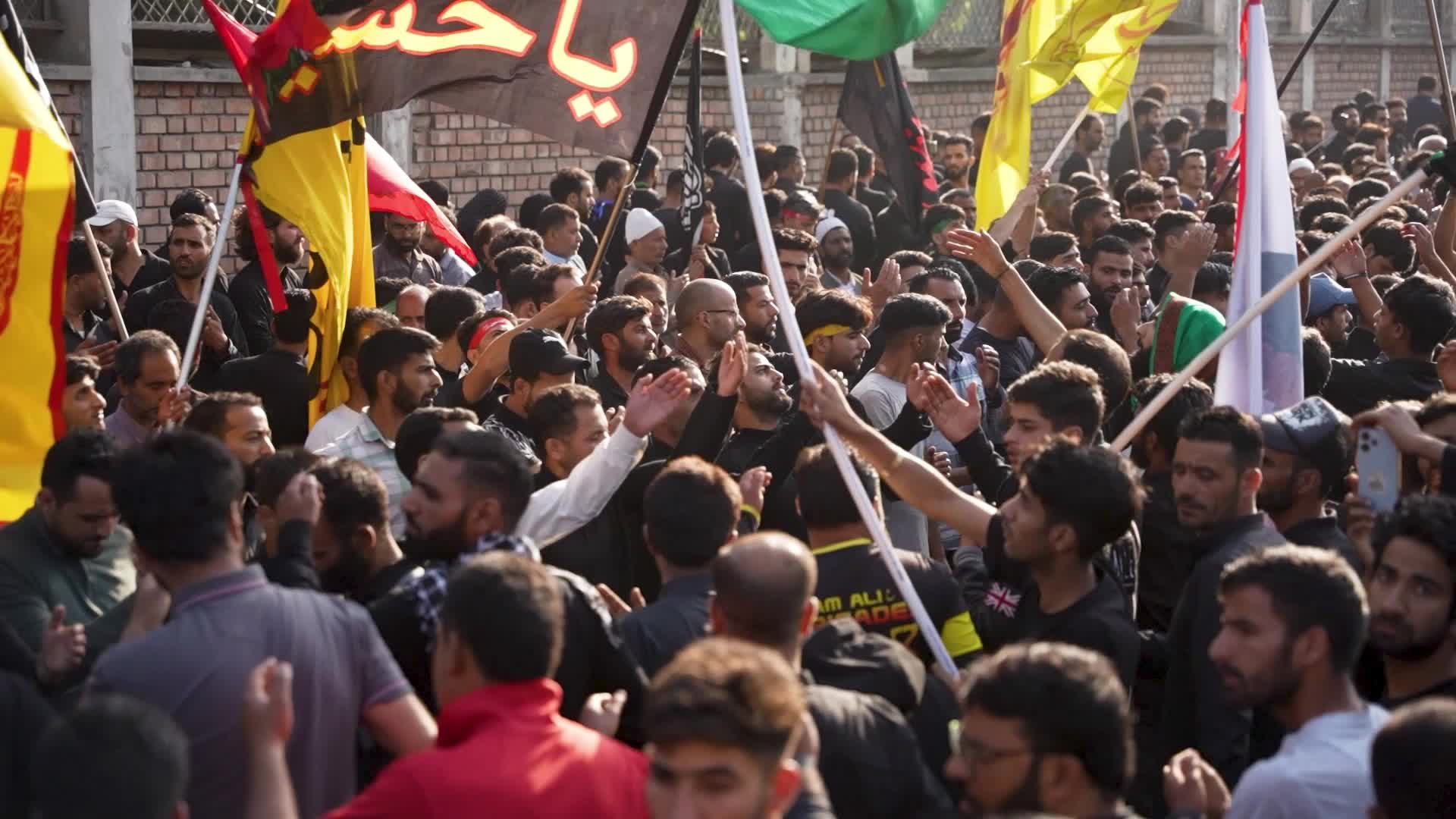 Procession of 8th Muharram in Kashmir, India