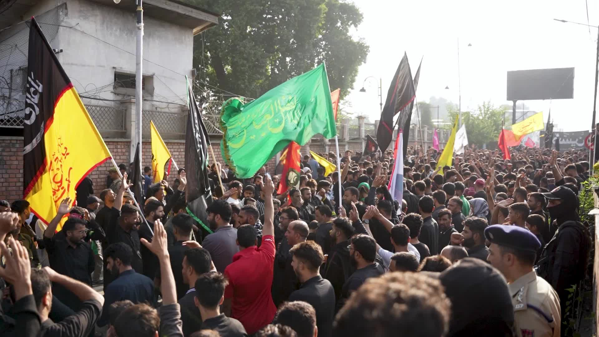 Procession of 8th Muharram in Kashmir, India
