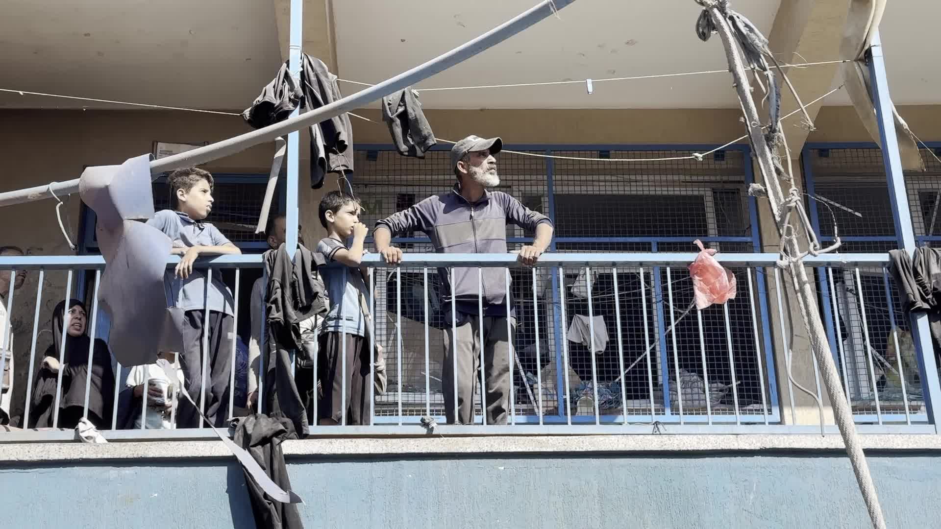 Israeli Airstrike At UN-run school In Gaza, Palestine