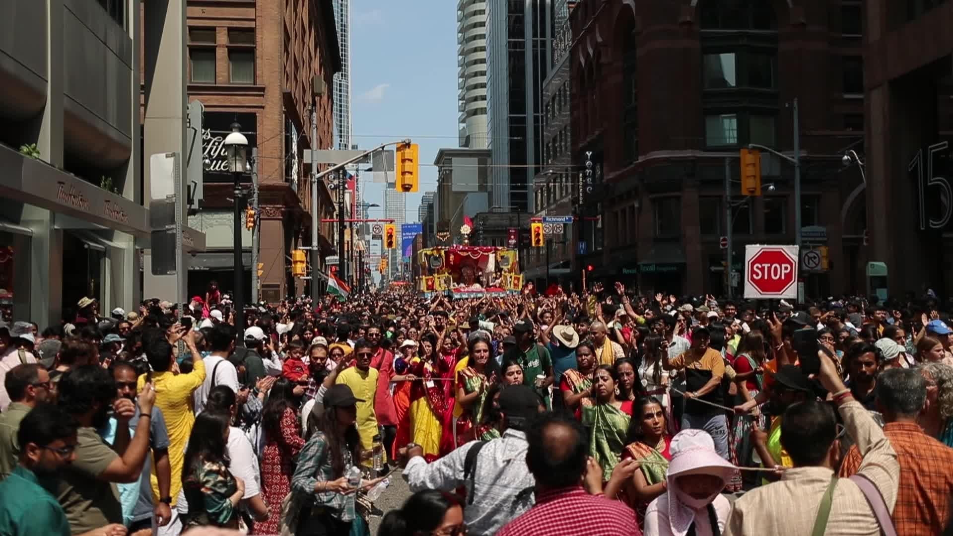  Lord Jagannath Grand Chariot fest in Toronto, Canada