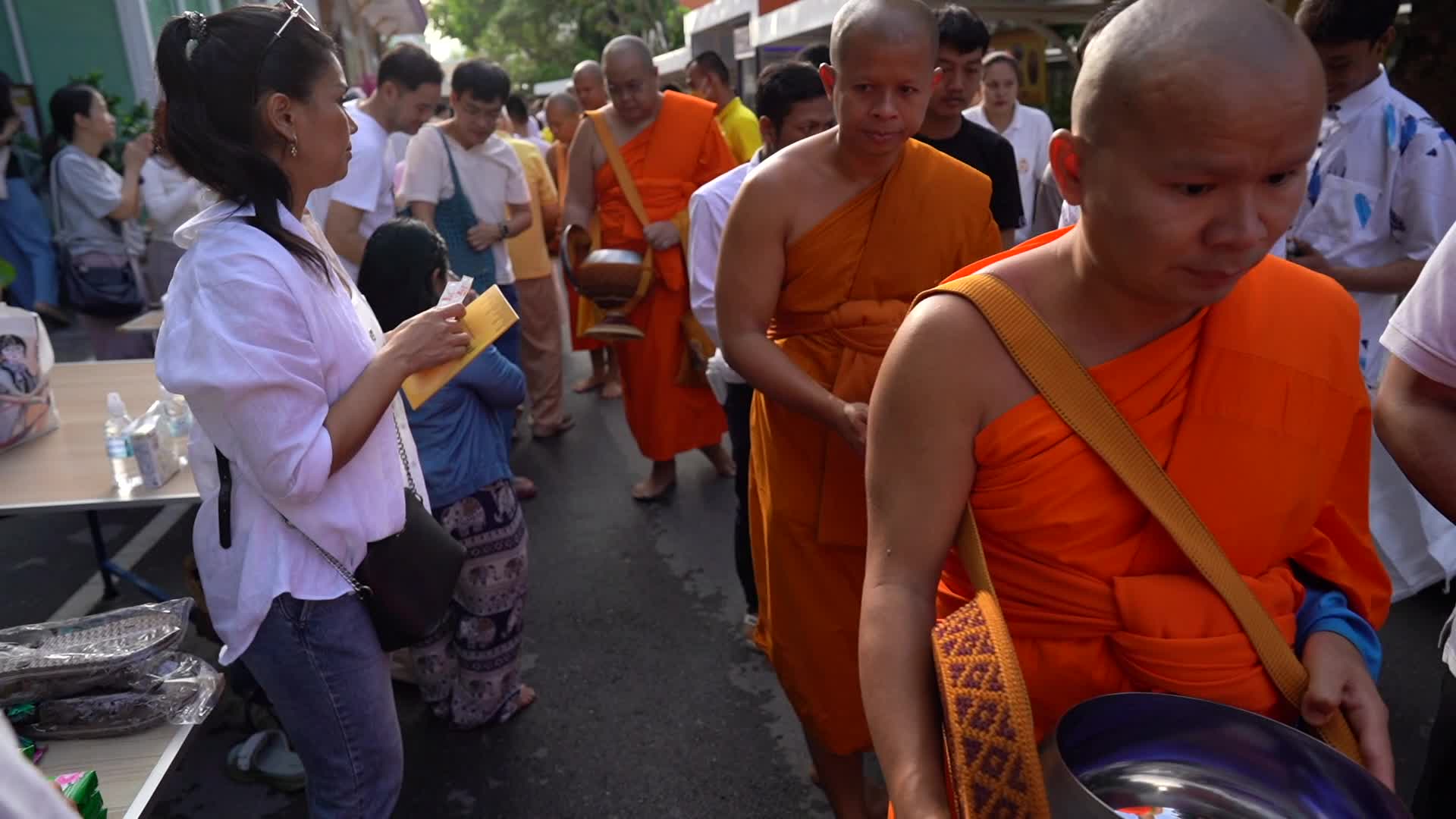 Asanha Bucha Day in Bangkok.
