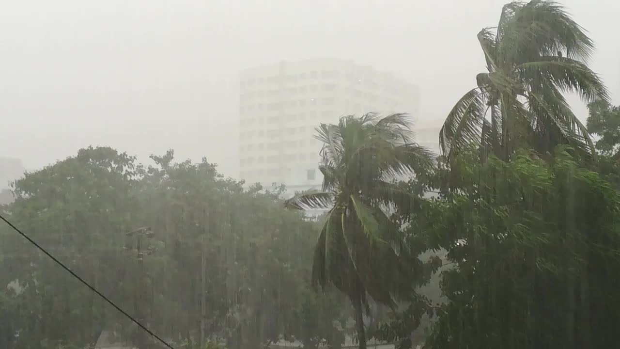 Rain in Dhaka