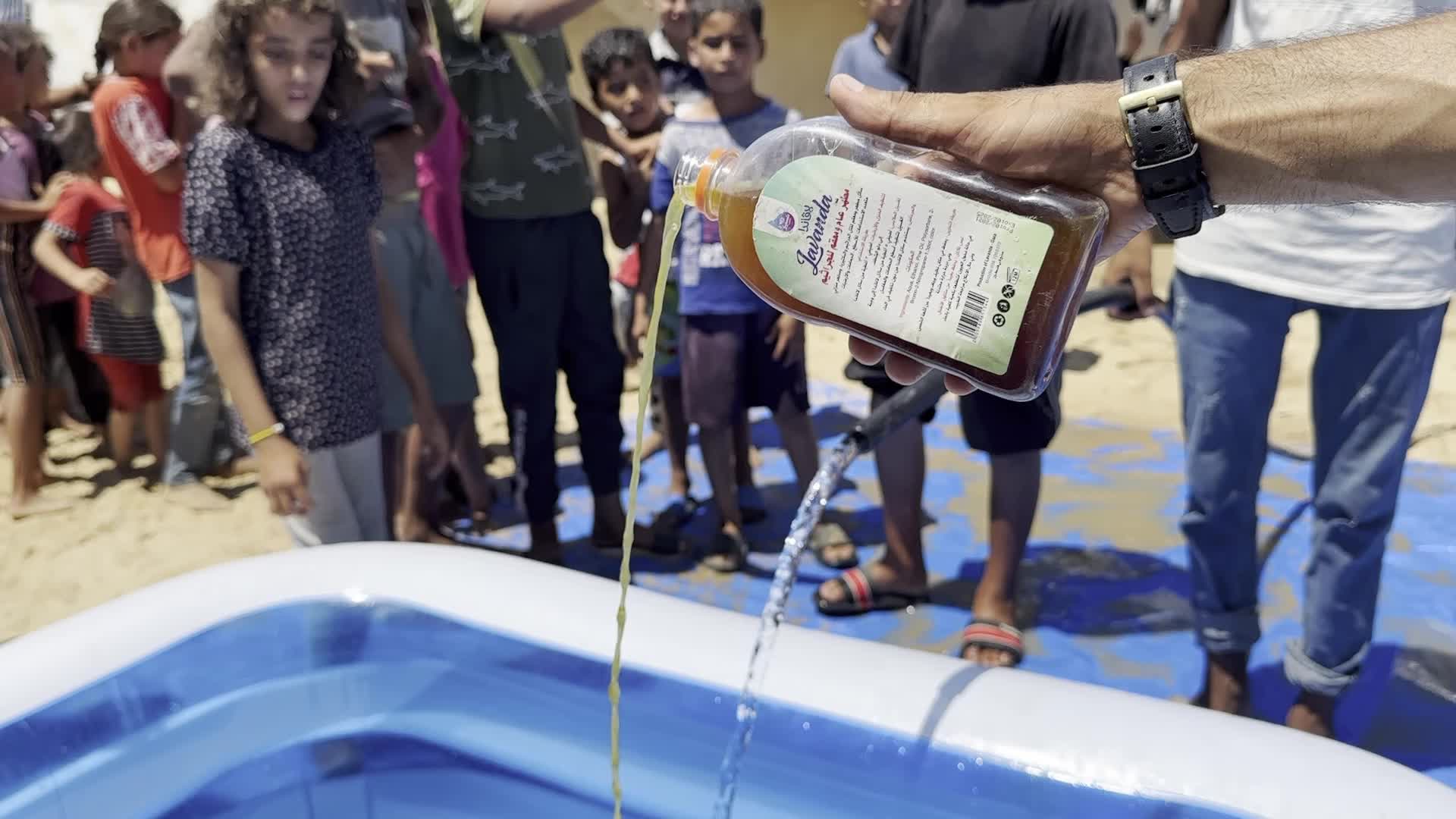 Heatwave in Gaza, Palestine