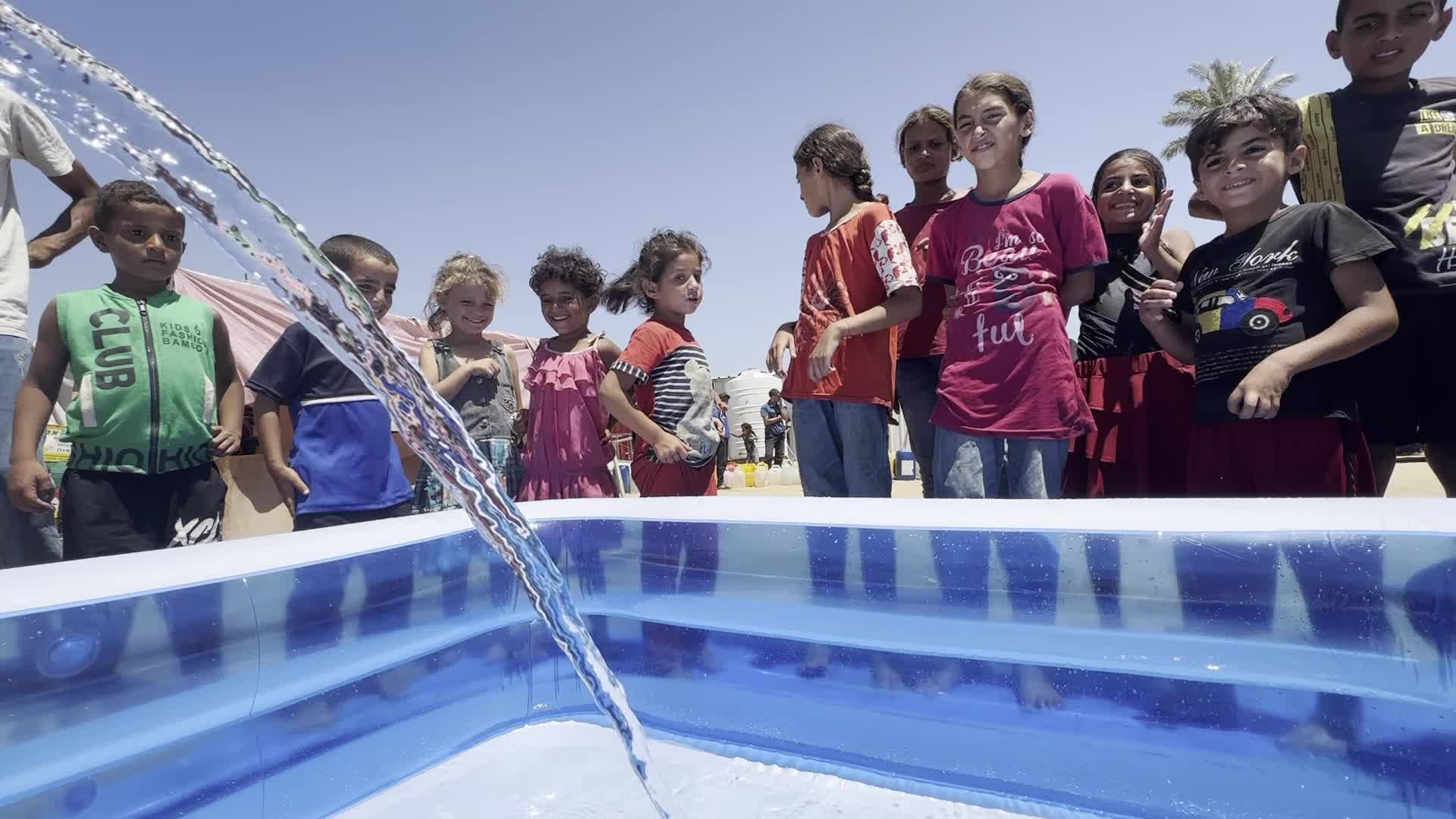Heatwave in Gaza, Palestine