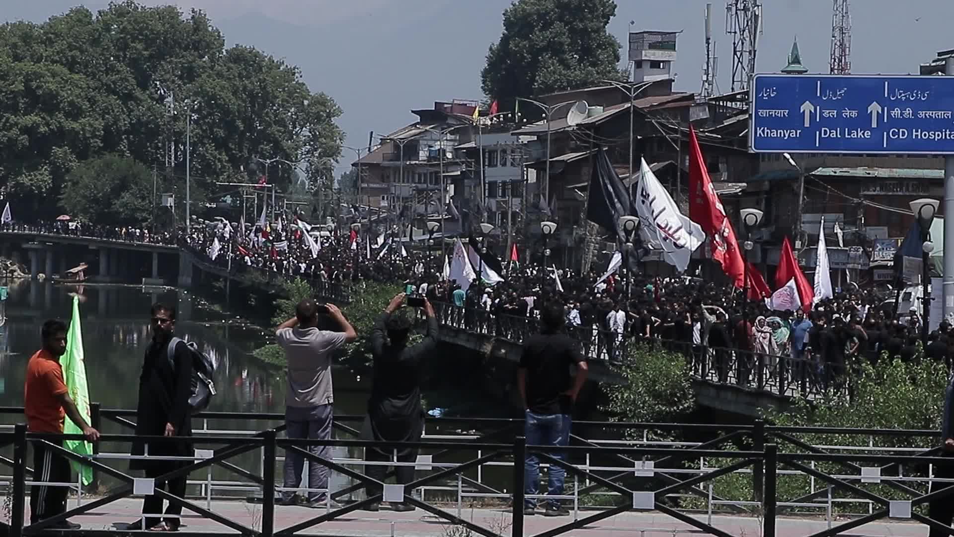 Muharram commemoration in Kashmir, India