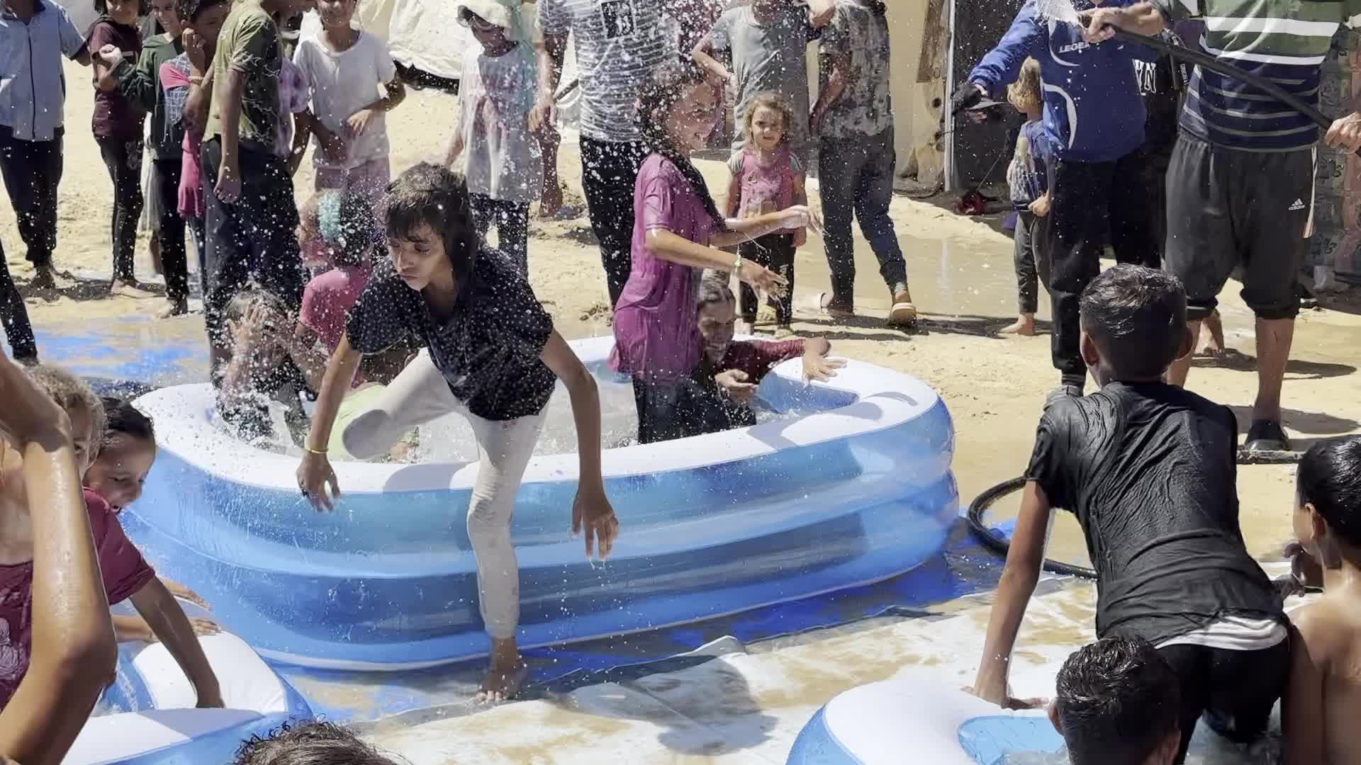 Heatwave in Gaza, Palestine