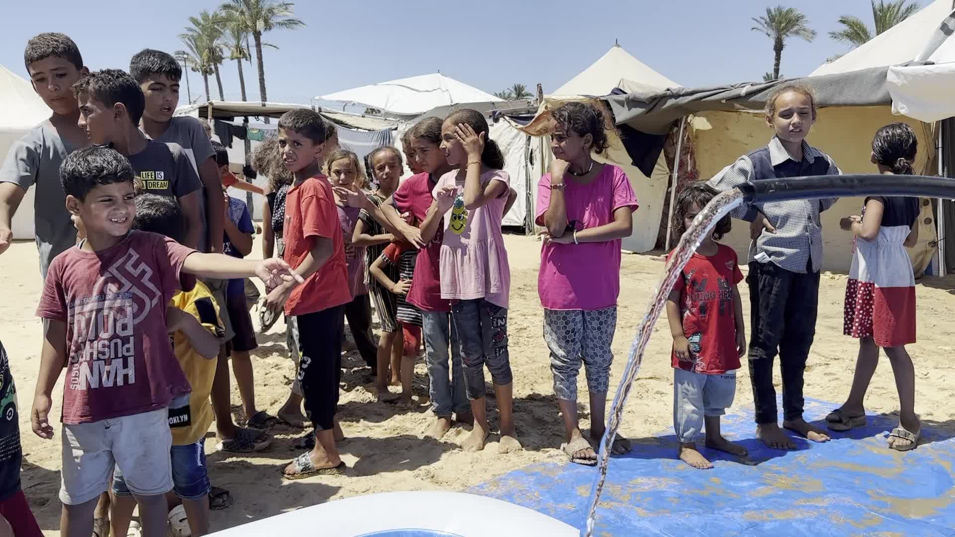 Heatwave in Gaza, Palestine