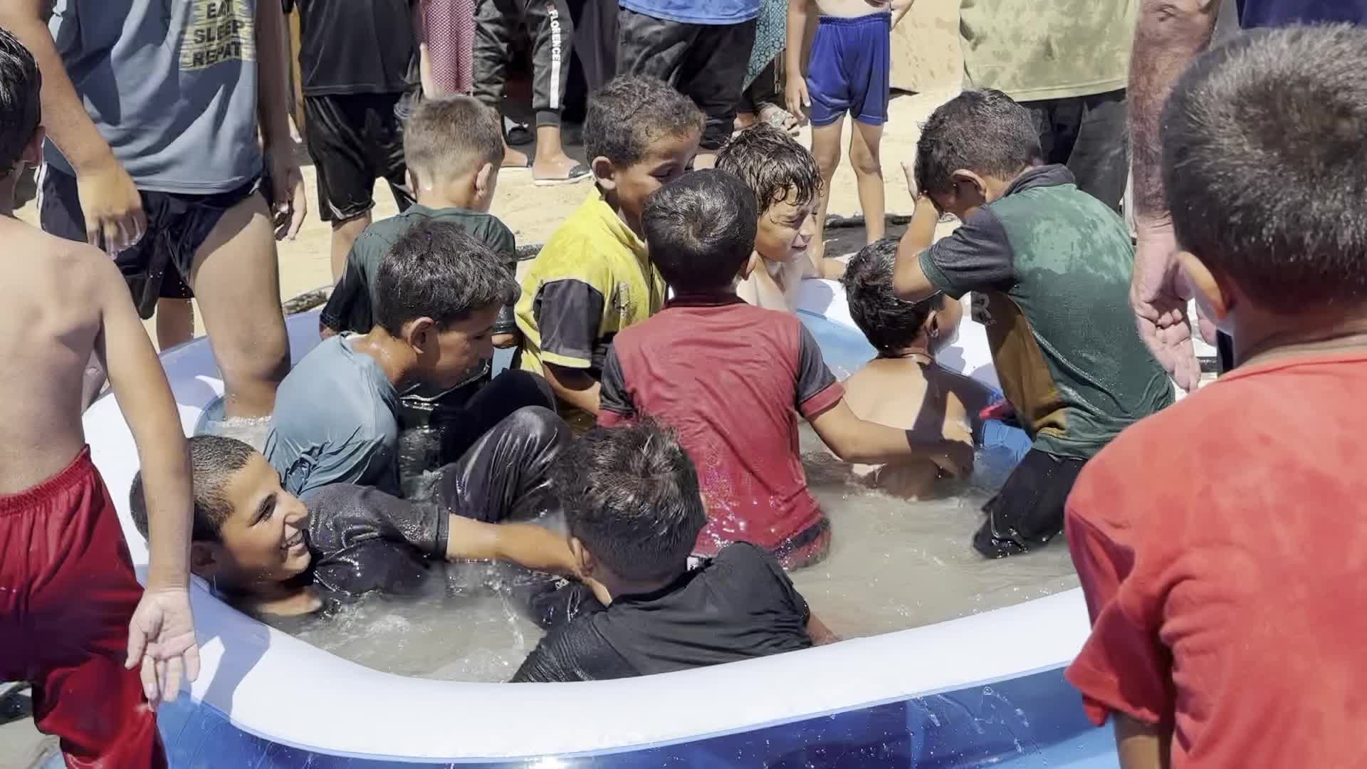 Heatwave in Gaza, Palestine