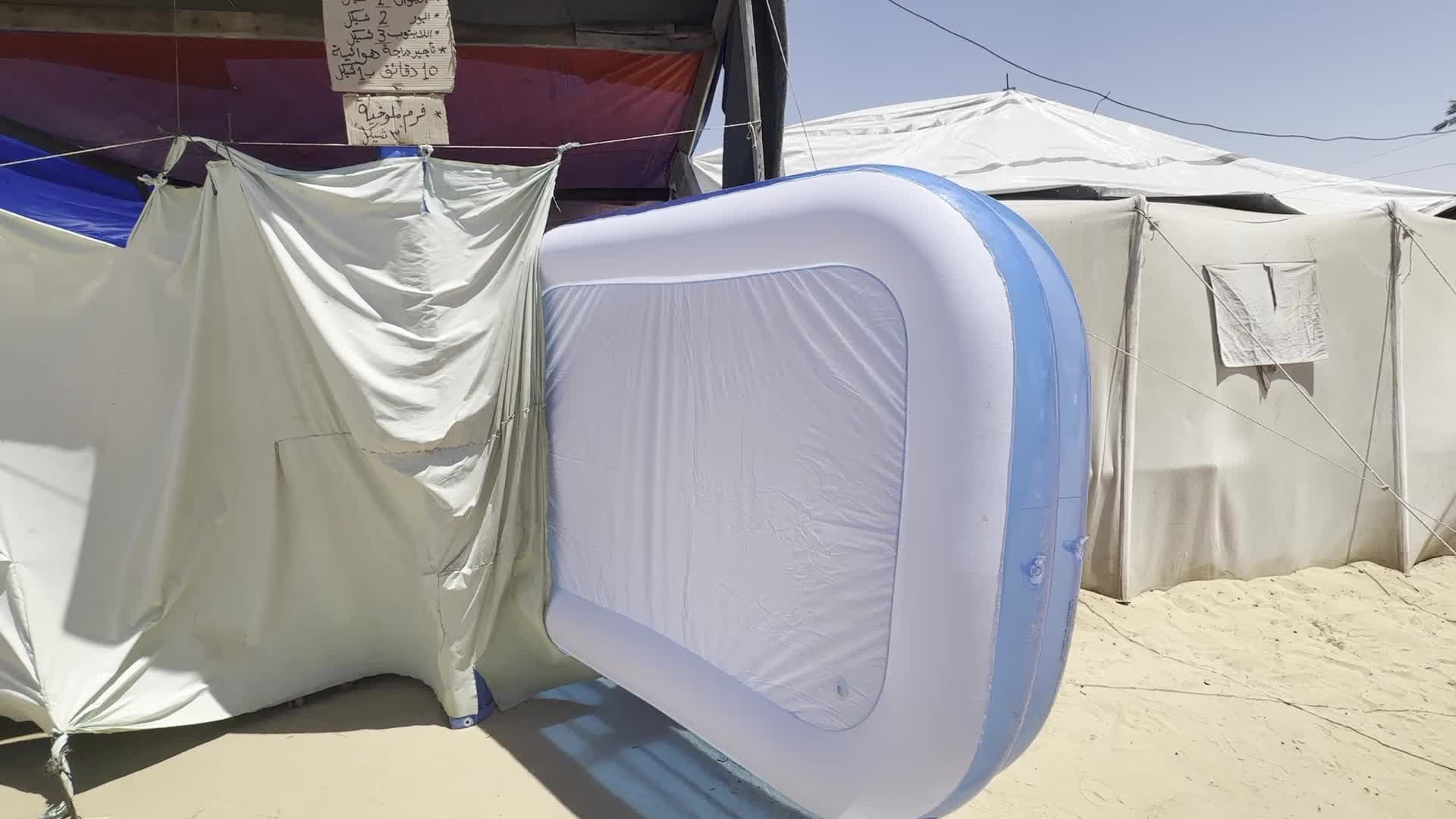 Heatwave in Gaza, Palestine