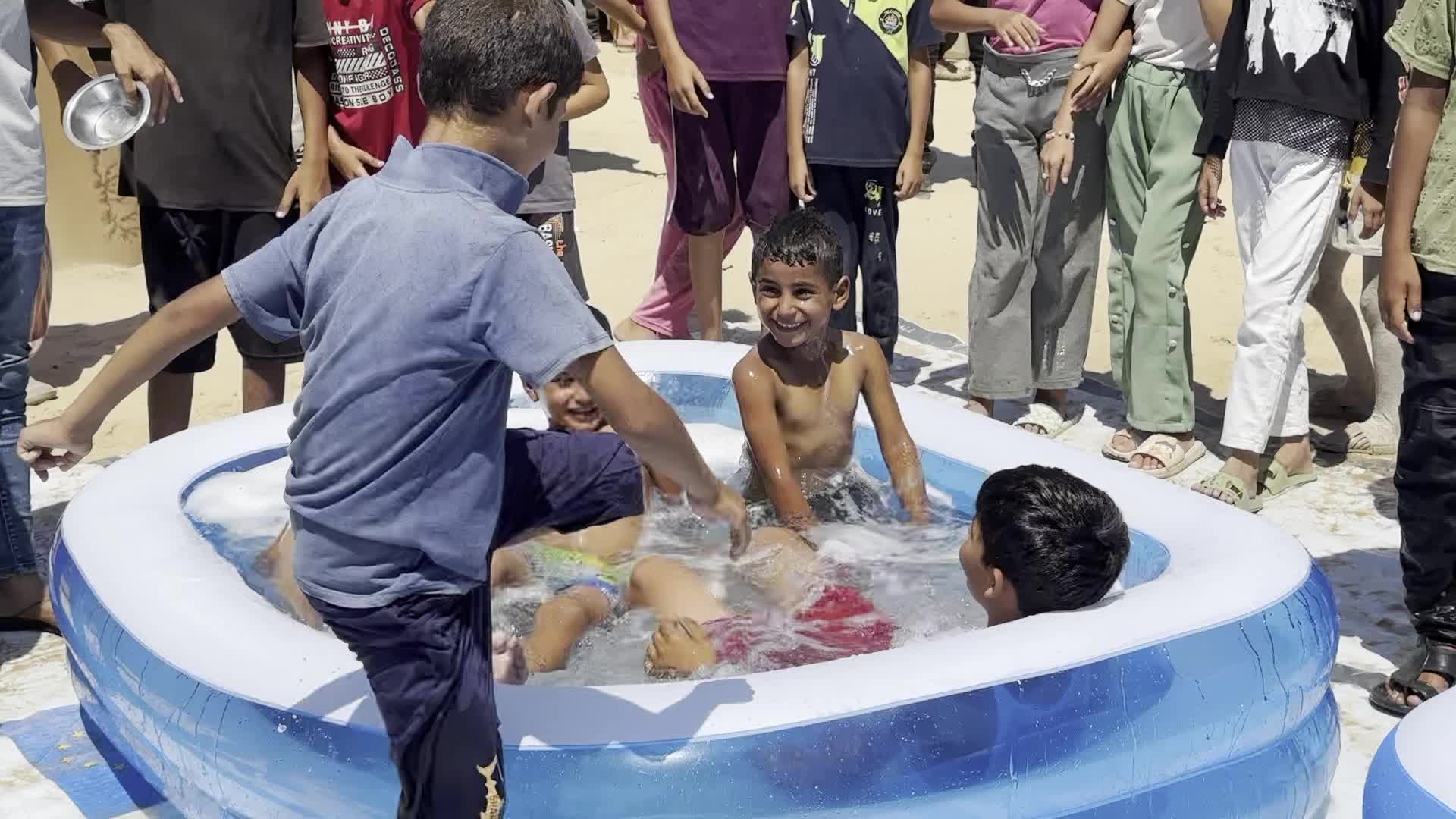 Heatwave in Gaza, Palestine