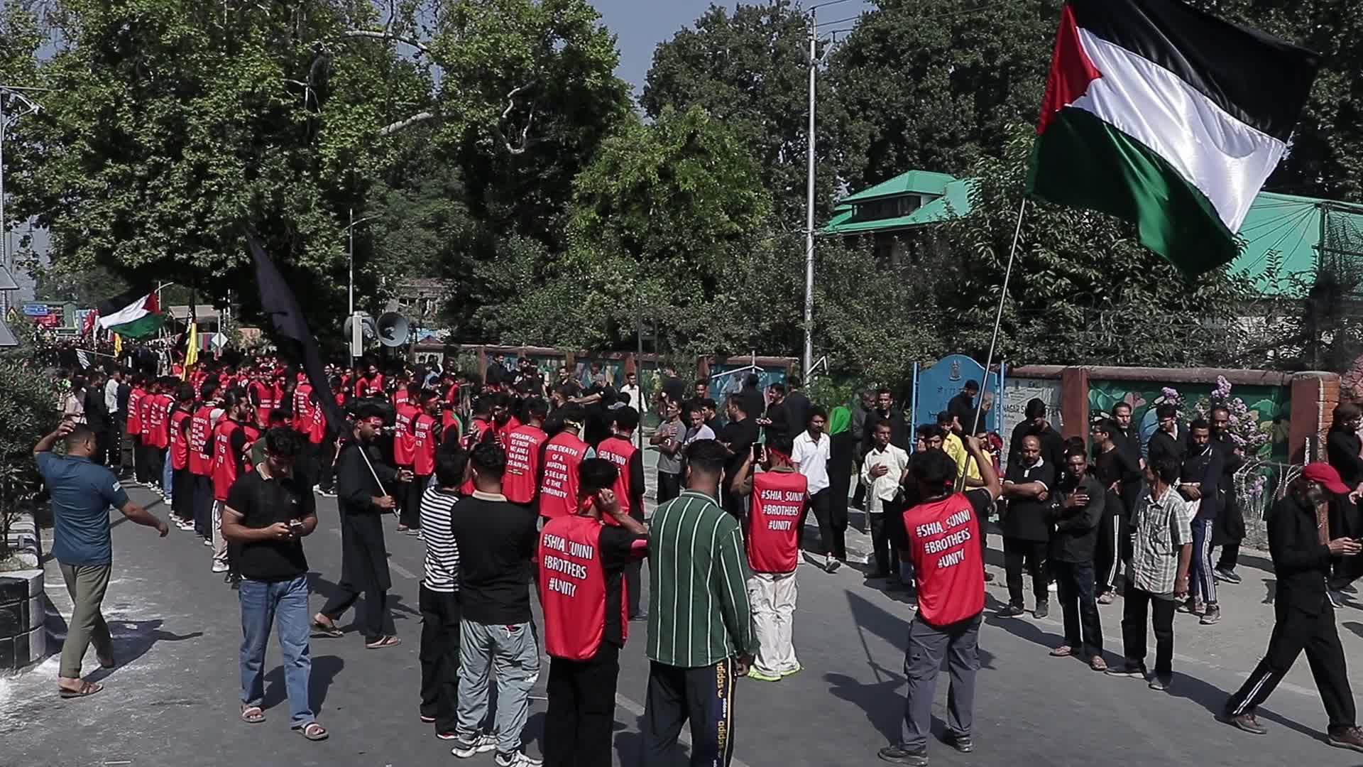 Muharram commemoration in Kashmir, India
