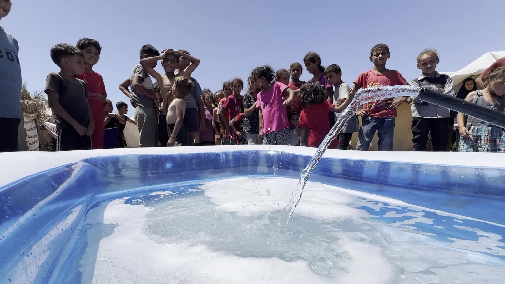 Heatwave in Gaza, Palestine