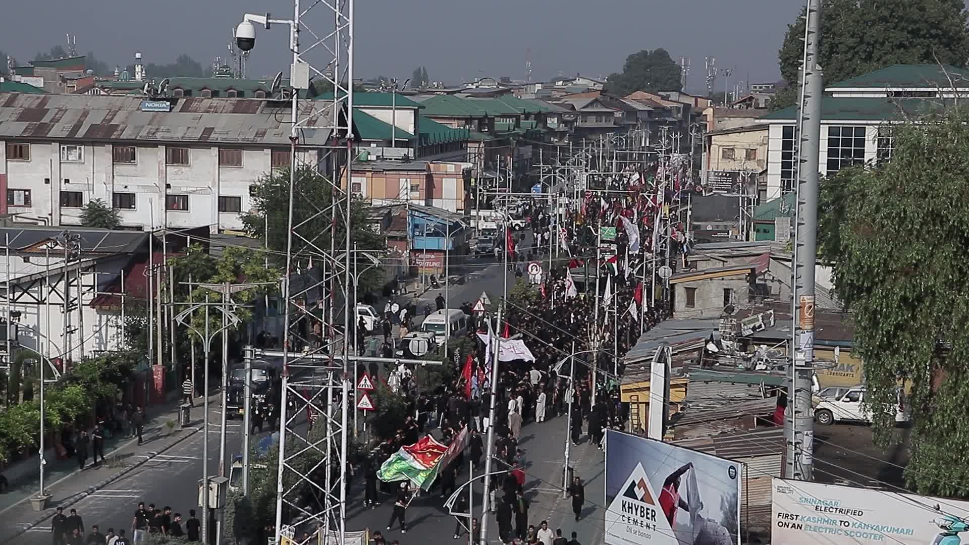 Muharram commemoration in Kashmir, India