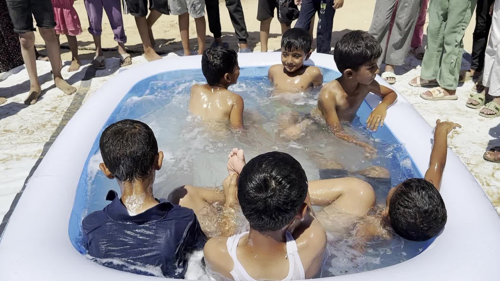 Heatwave in Gaza, Palestine
