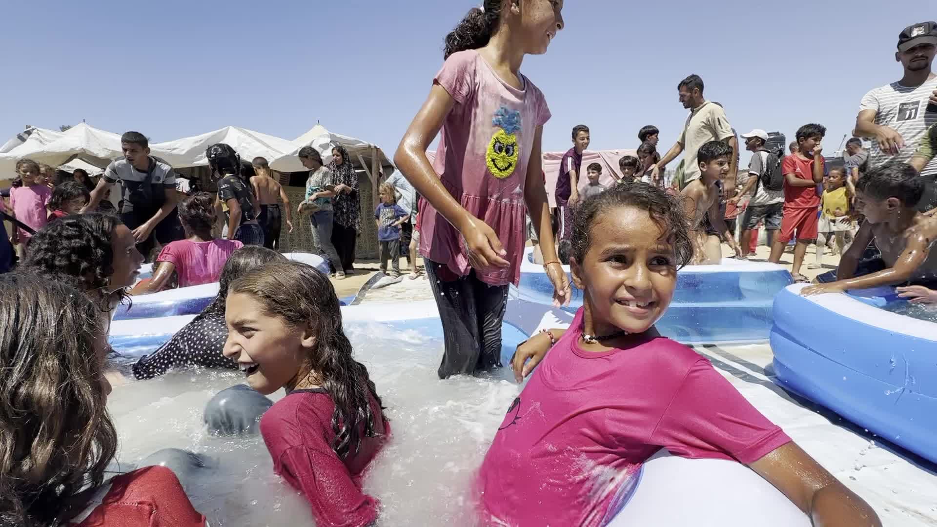 Heatwave in Gaza, Palestine