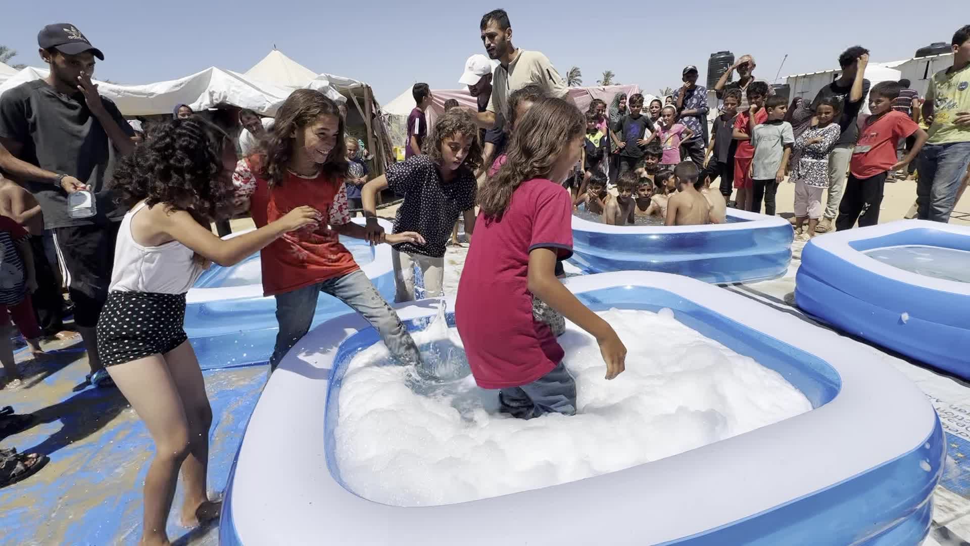 Heatwave in Gaza, Palestine
