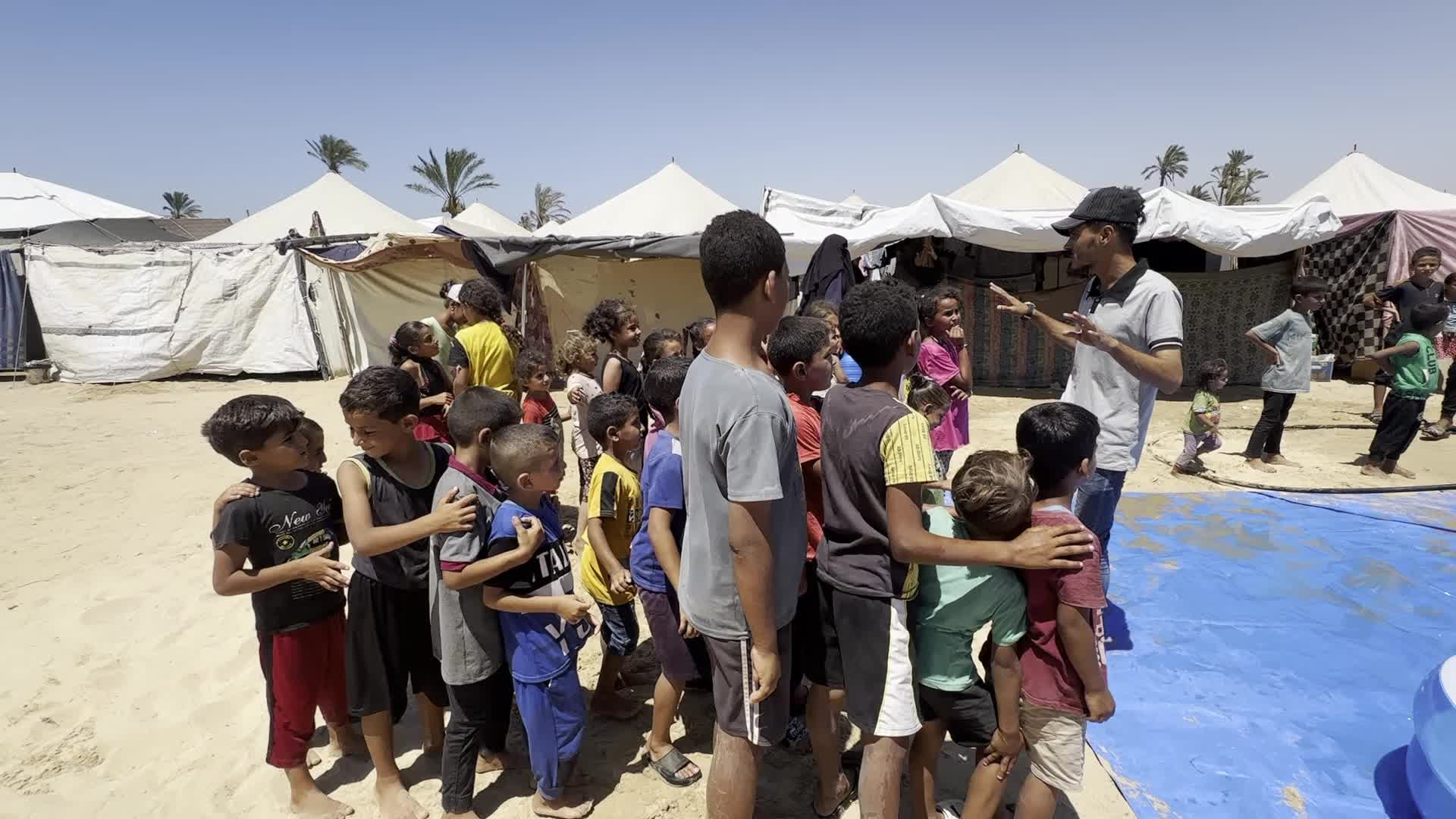 Heatwave in Gaza, Palestine