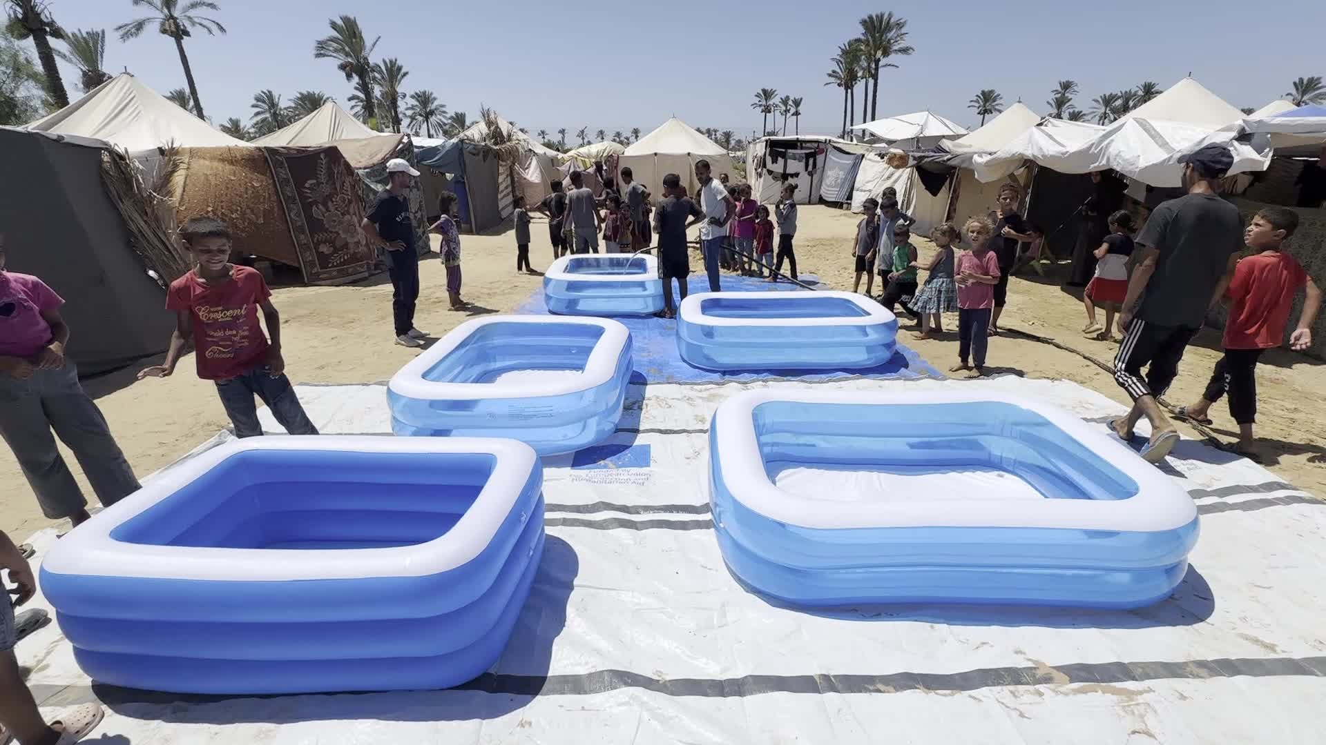 Heatwave in Gaza, Palestine