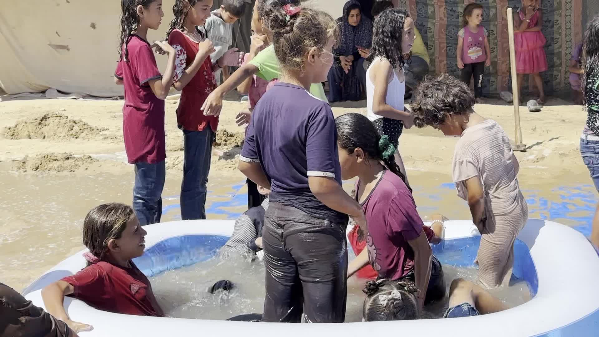 Heatwave in Gaza, Palestine