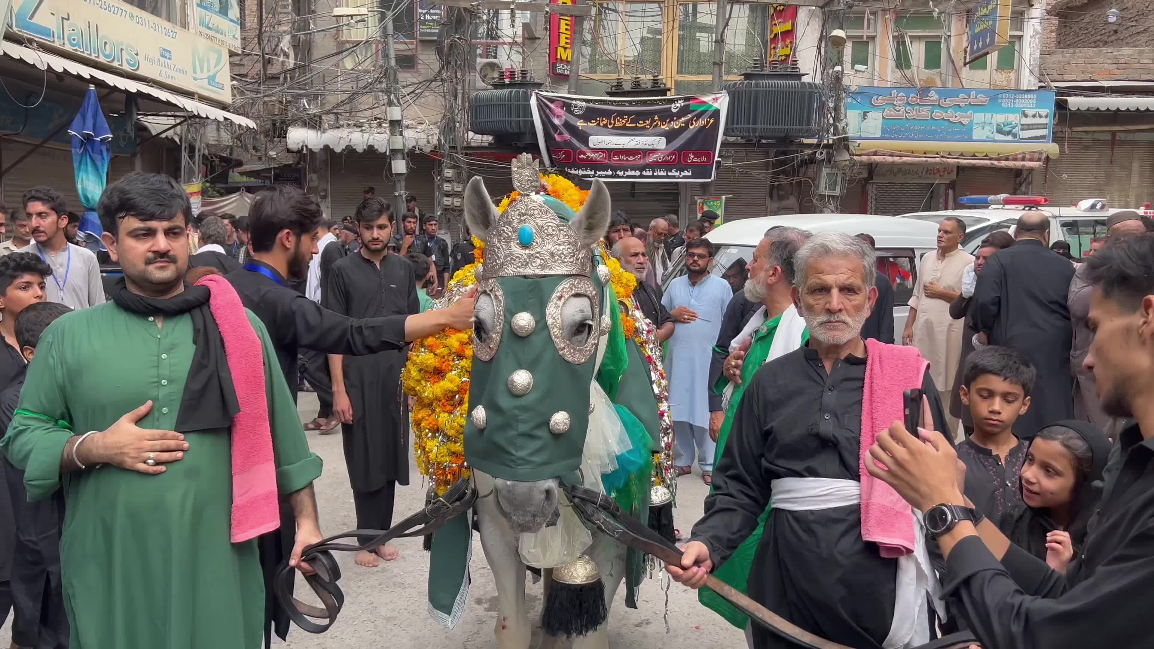 Muharram 2024 procession in Peshawar