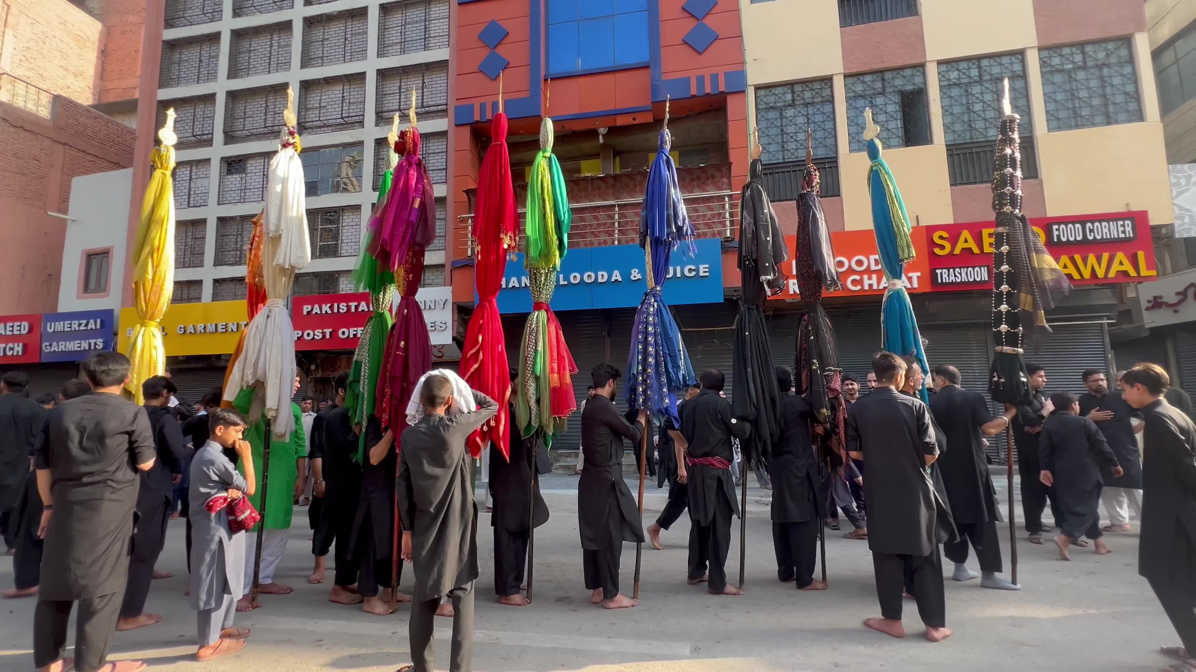 Muharram 2024 procession in Peshawar