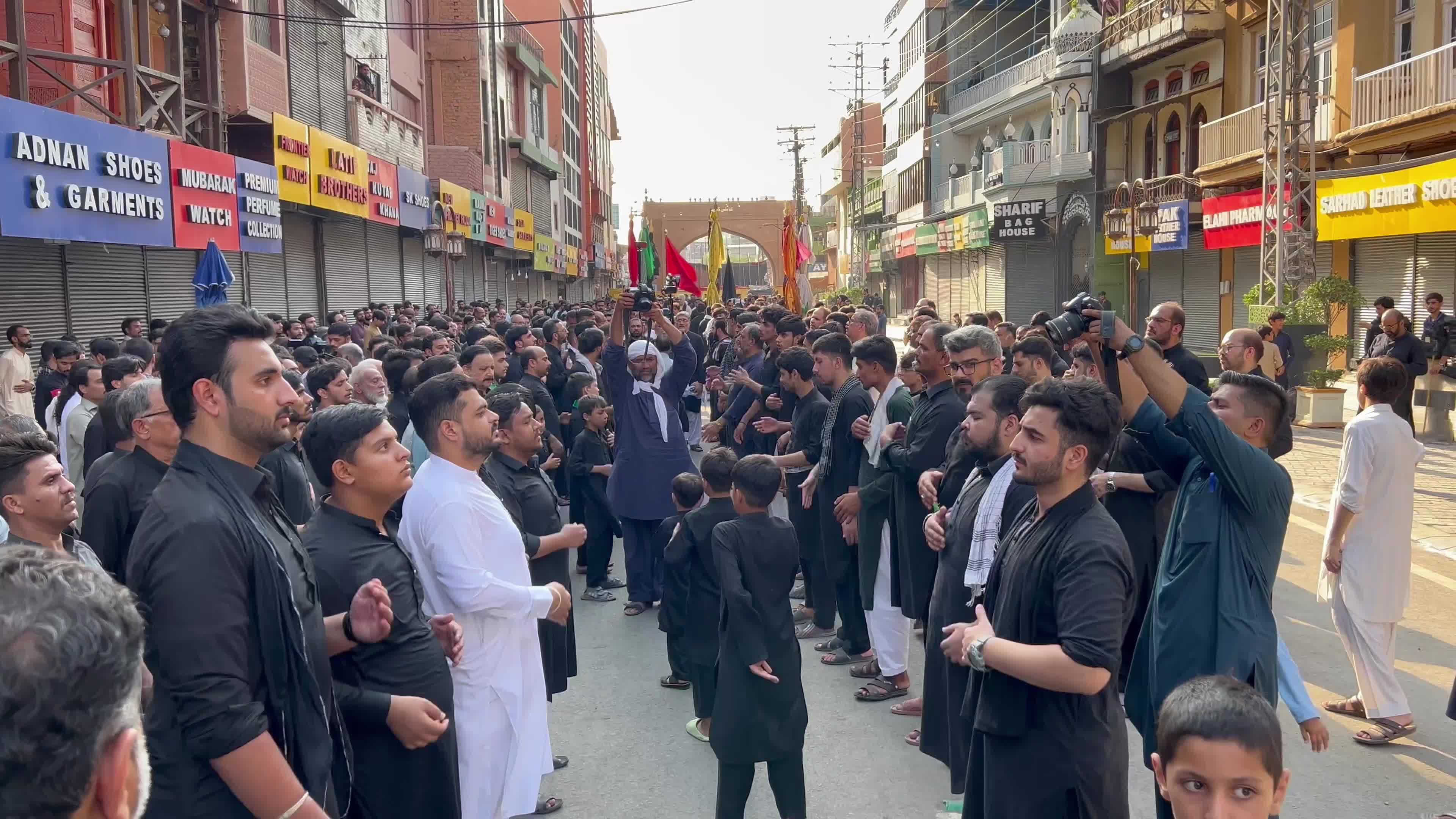 Muharram 2024 procession in Peshawar