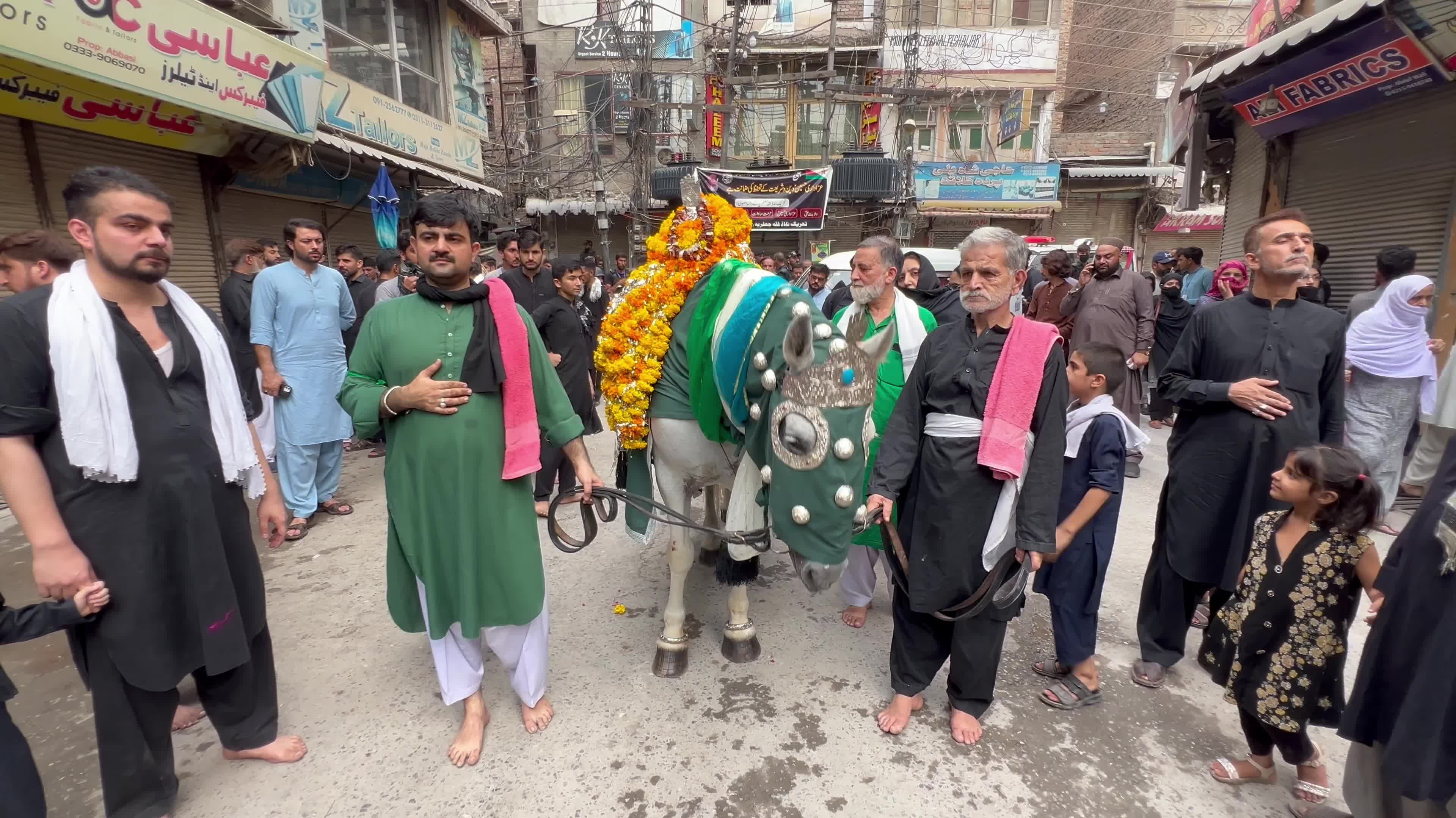 Muharram 2024 procession in Peshawar