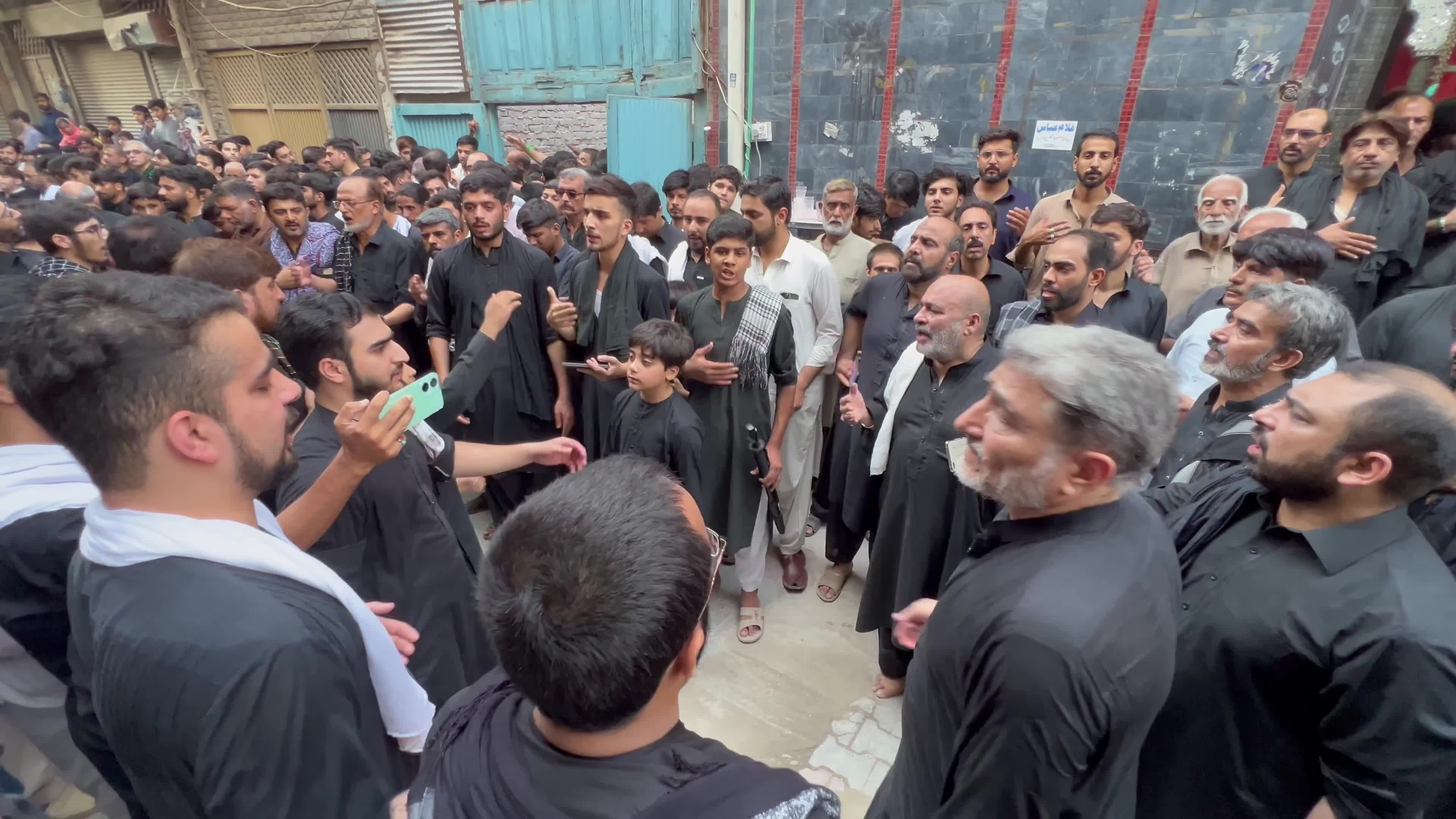 Muharram 2024 procession in Peshawar
