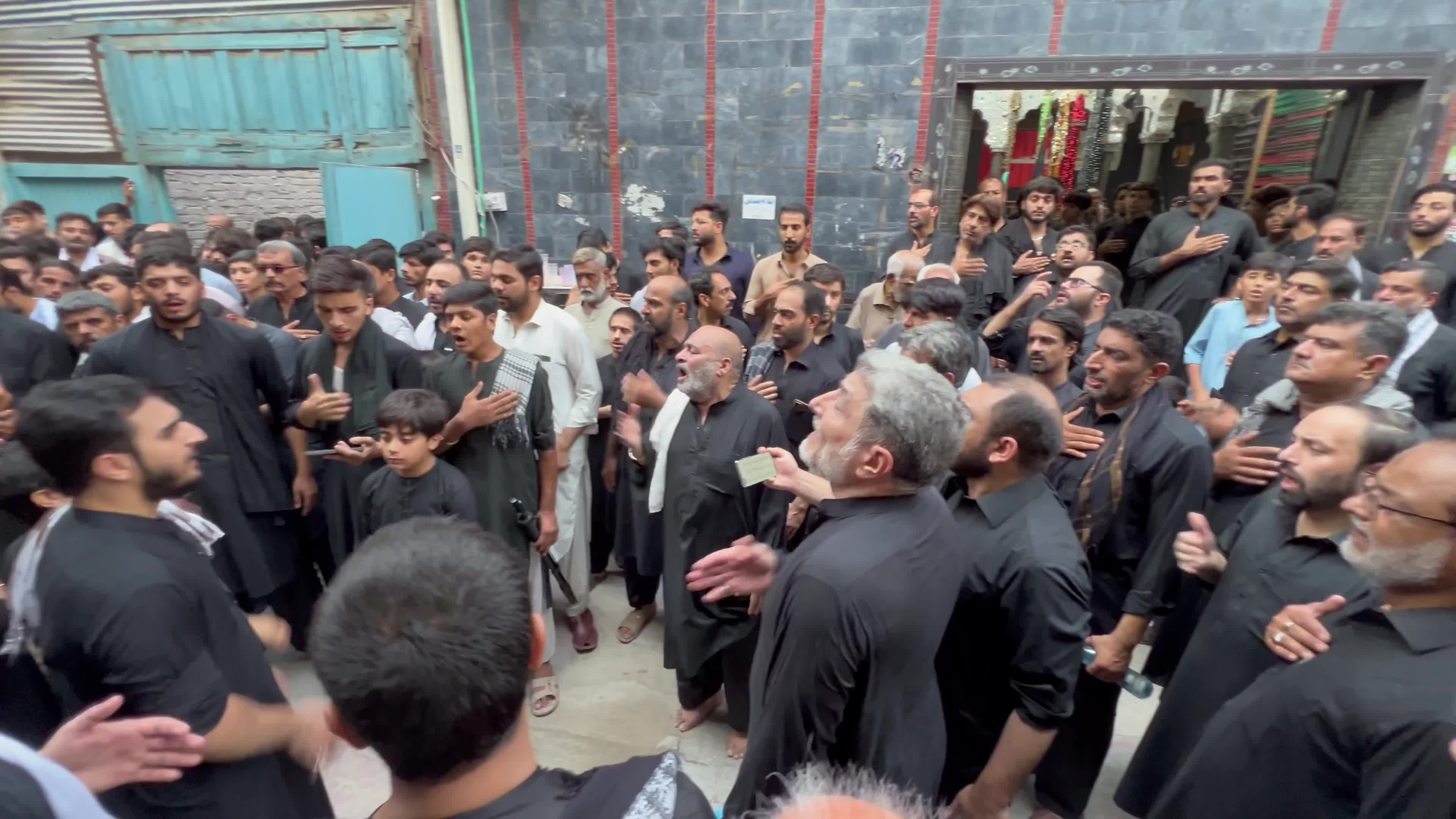 Muharram 2024 procession in Peshawar