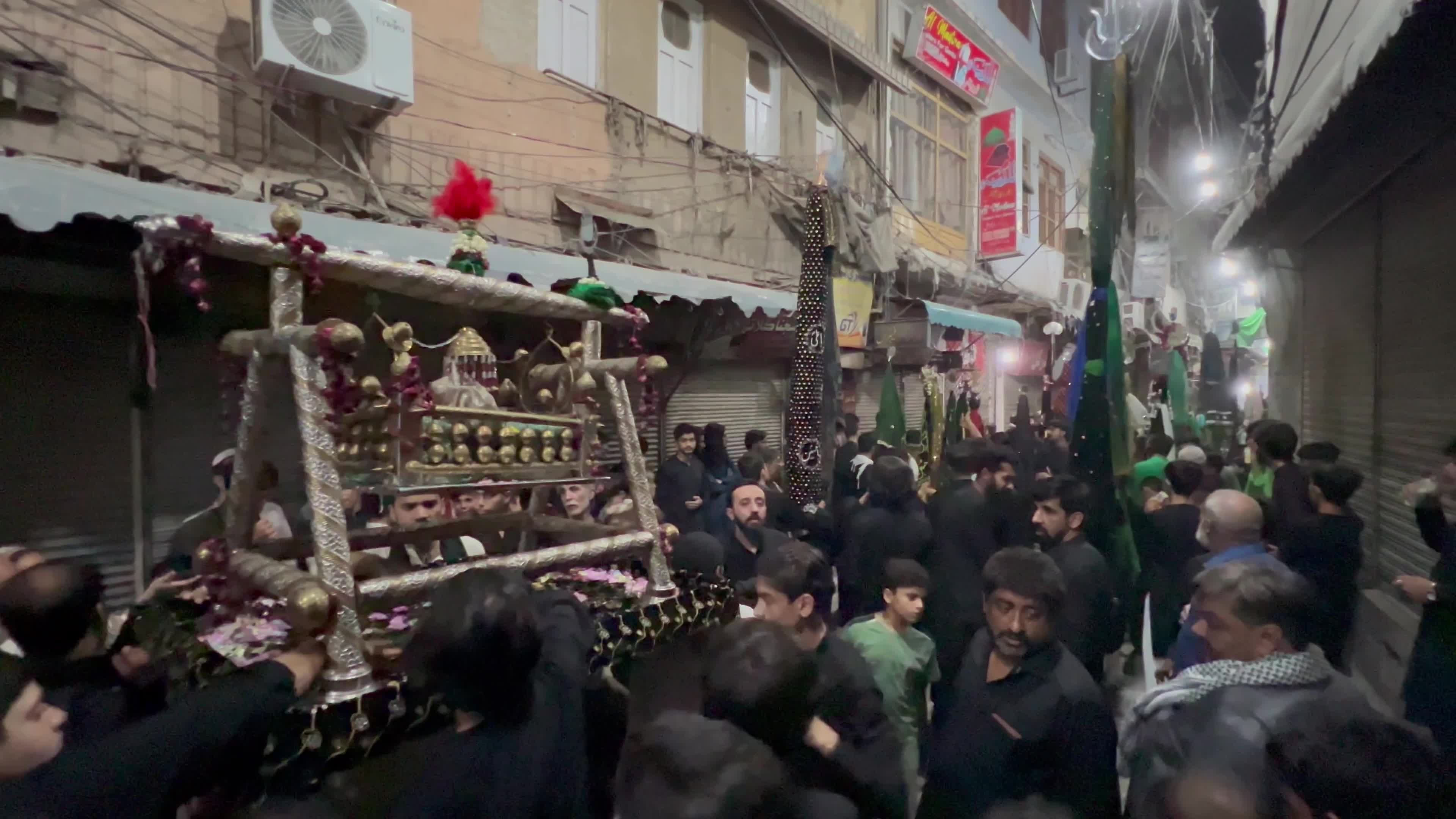 Muharram 2024 procession in Peshawar