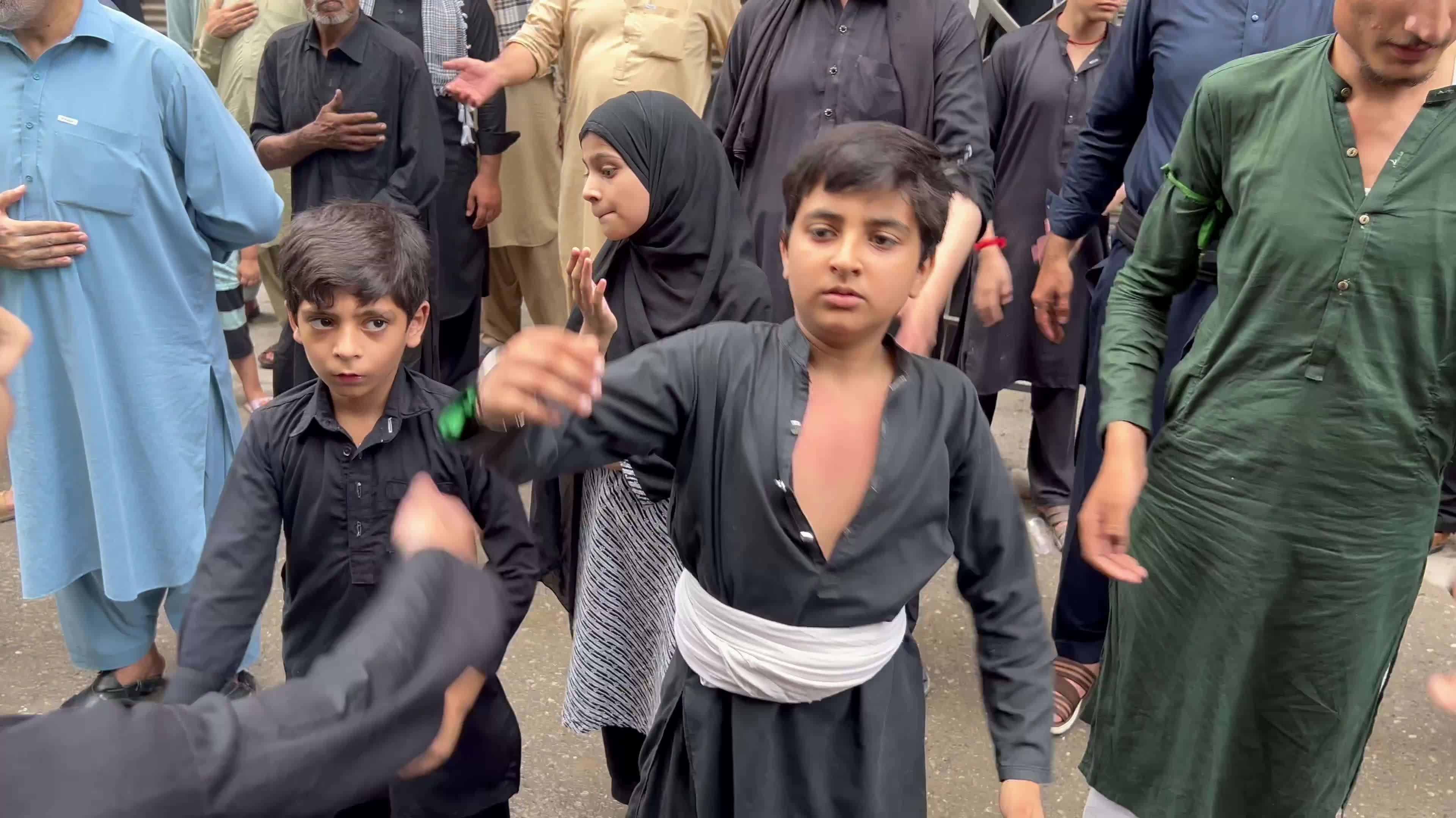 Muharram 2024 procession in Peshawar