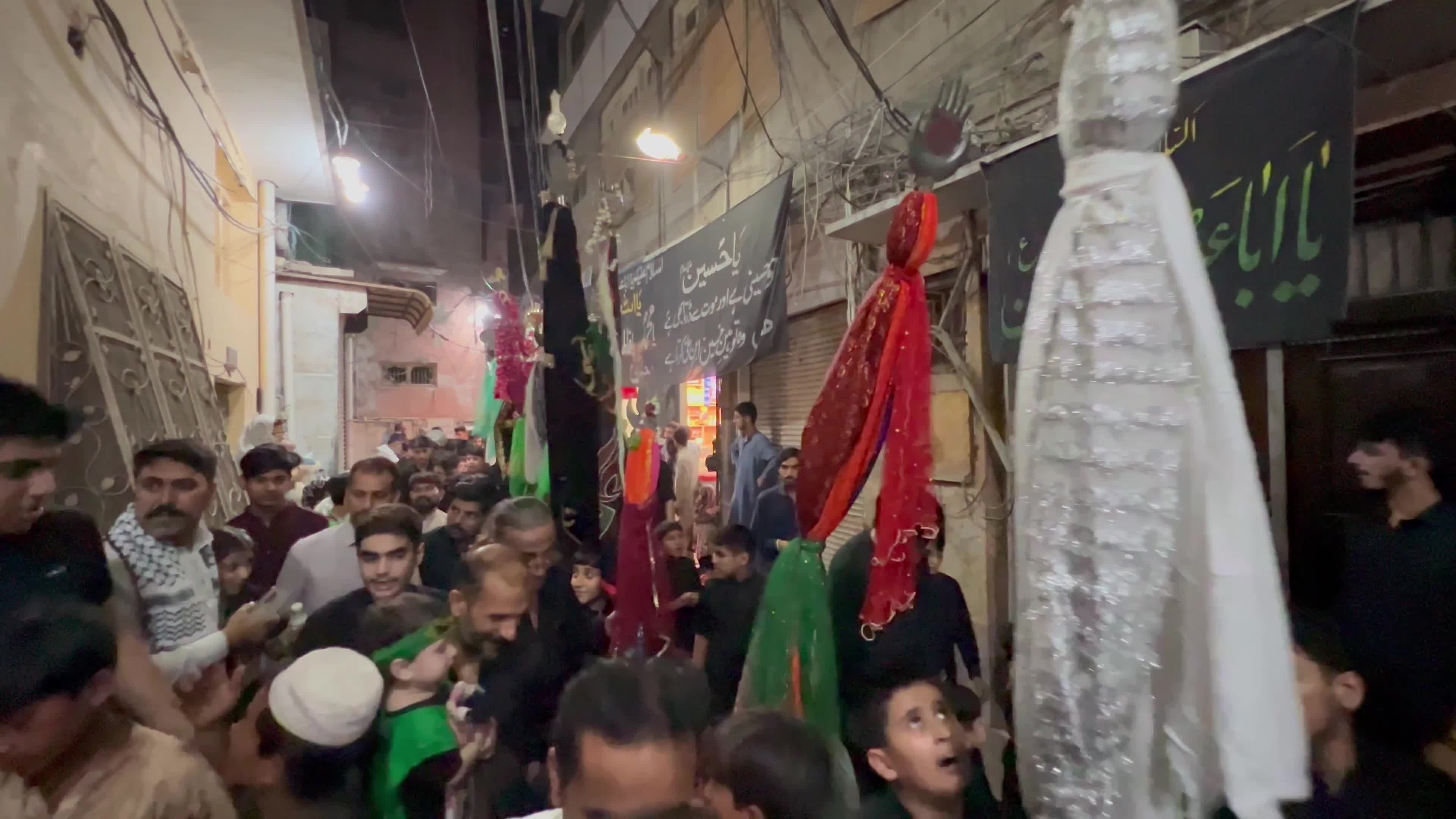 Muharram 2024 procession in Peshawar