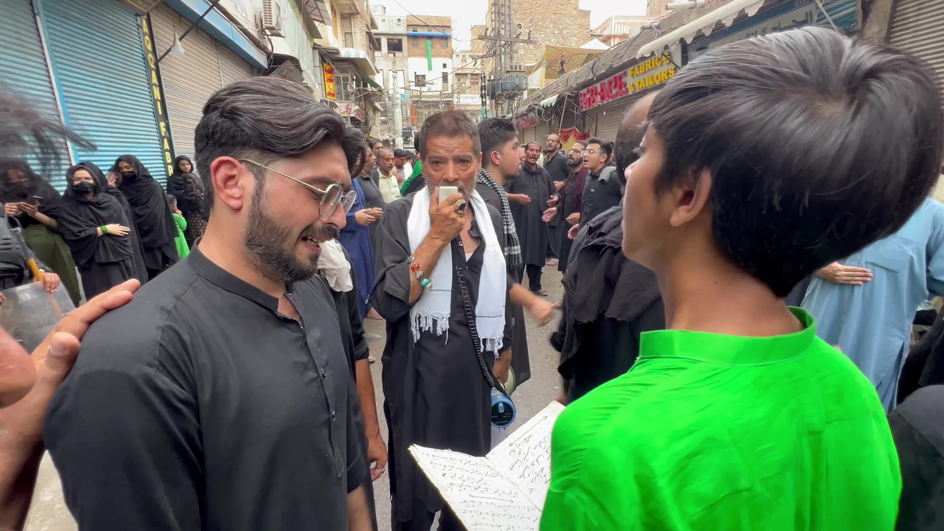 Muharram 2024 procession in Peshawar
