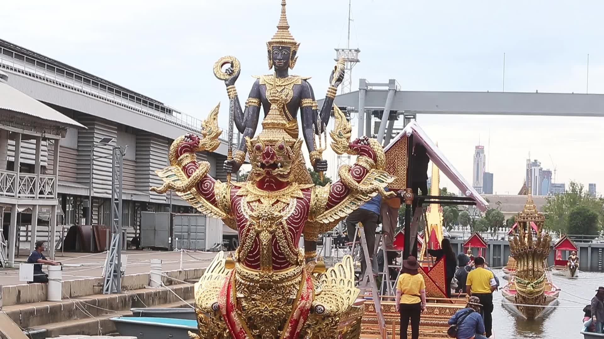 Royal Thai Naval Dockyard in Bangkok