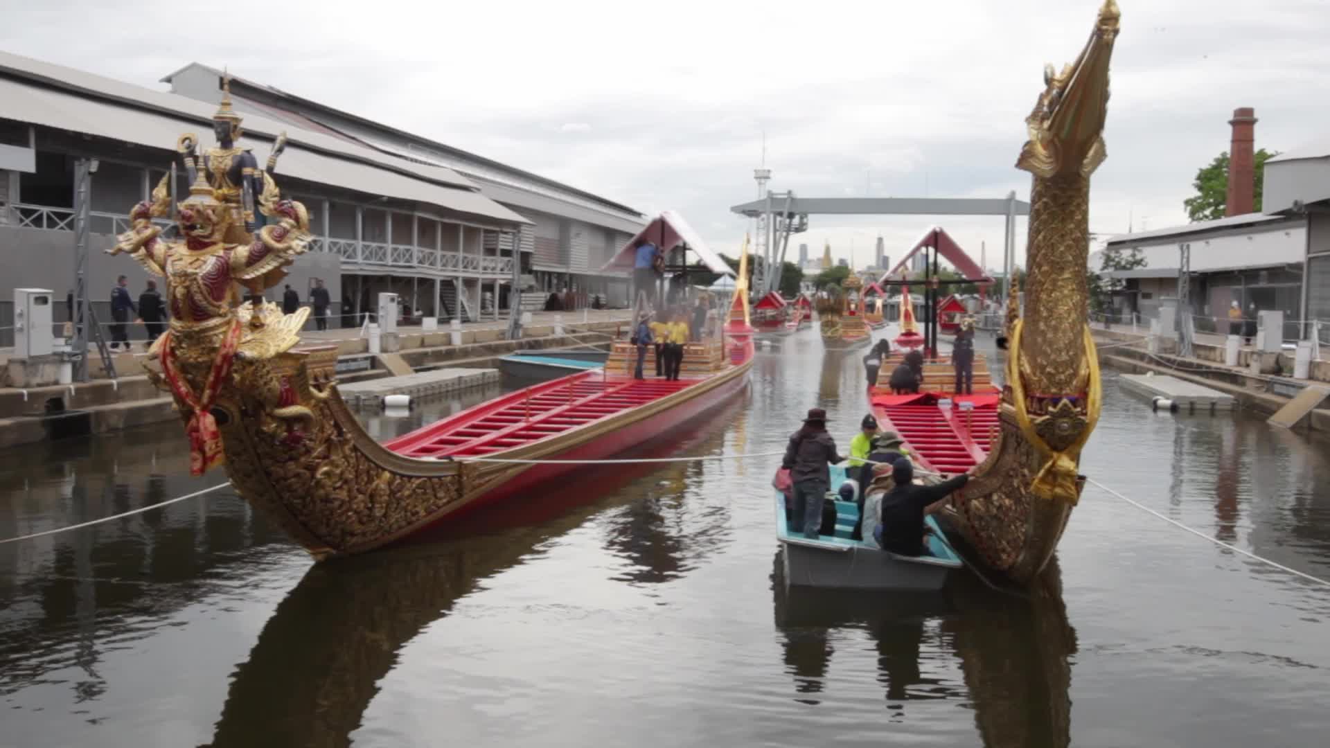 Royal Thai Naval Dockyard in Bangkok