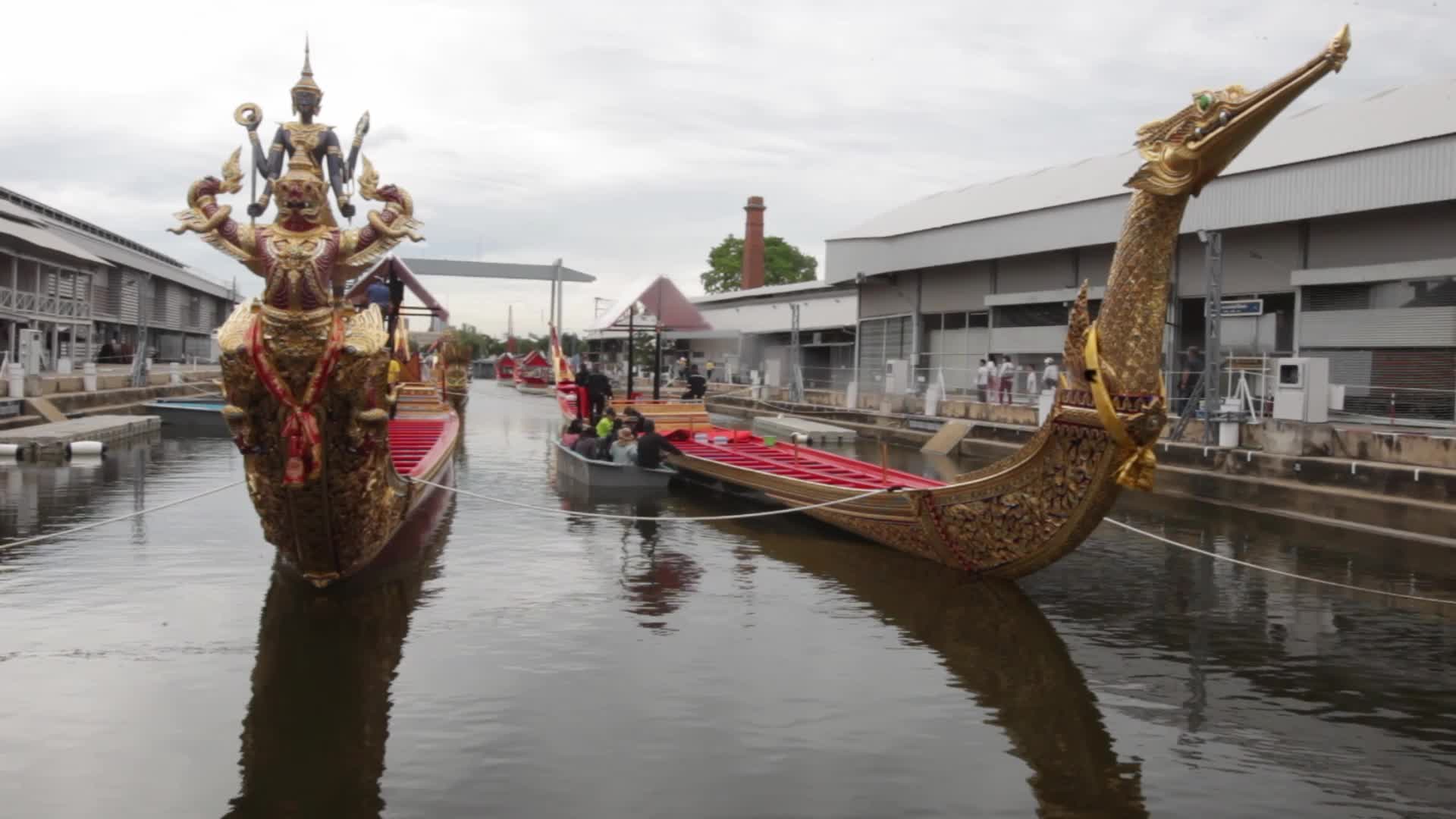 Royal Thai Naval Dockyard in Bangkok