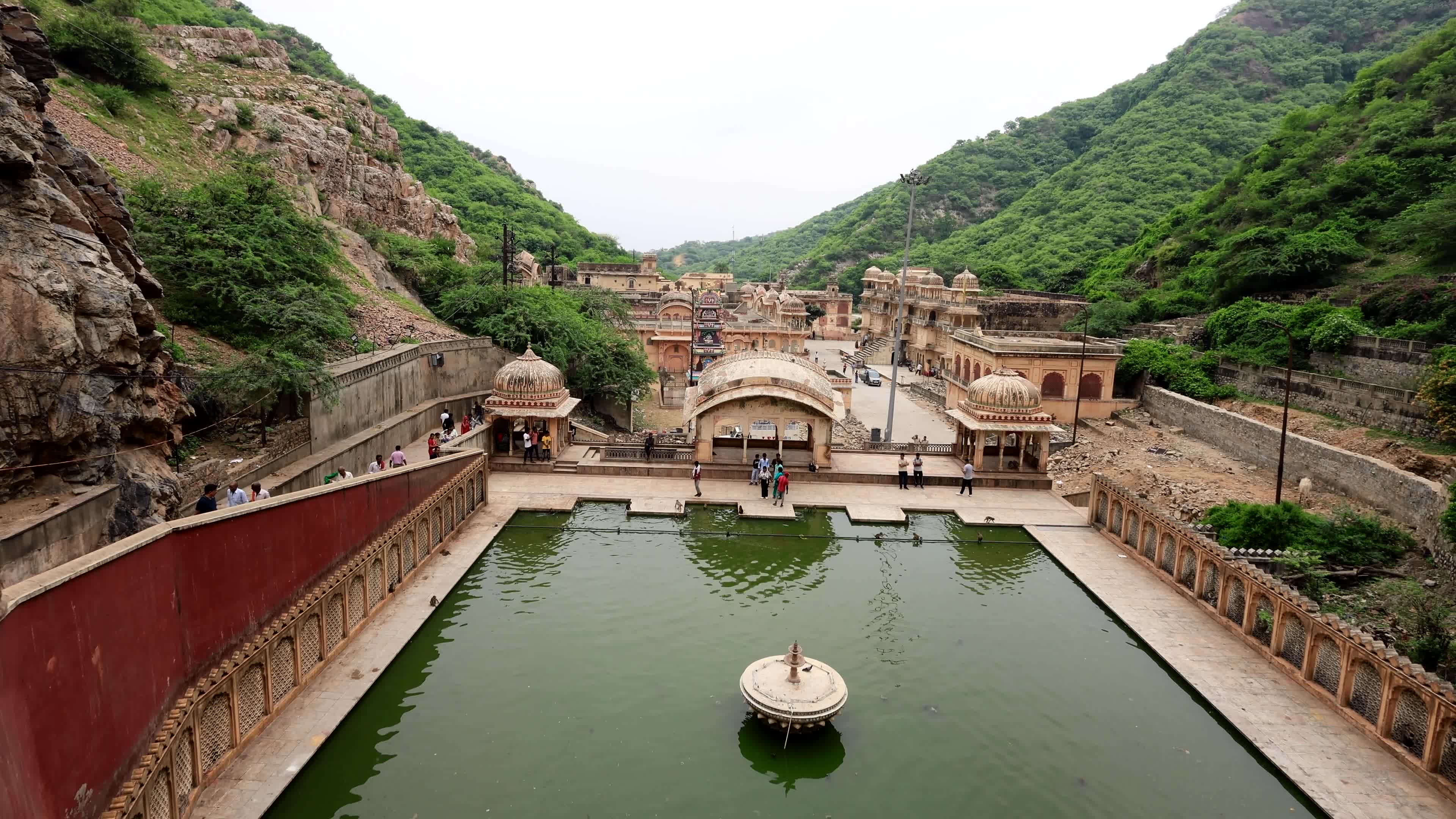 Shrine Galta Peeth Tirtha In Jaipur 