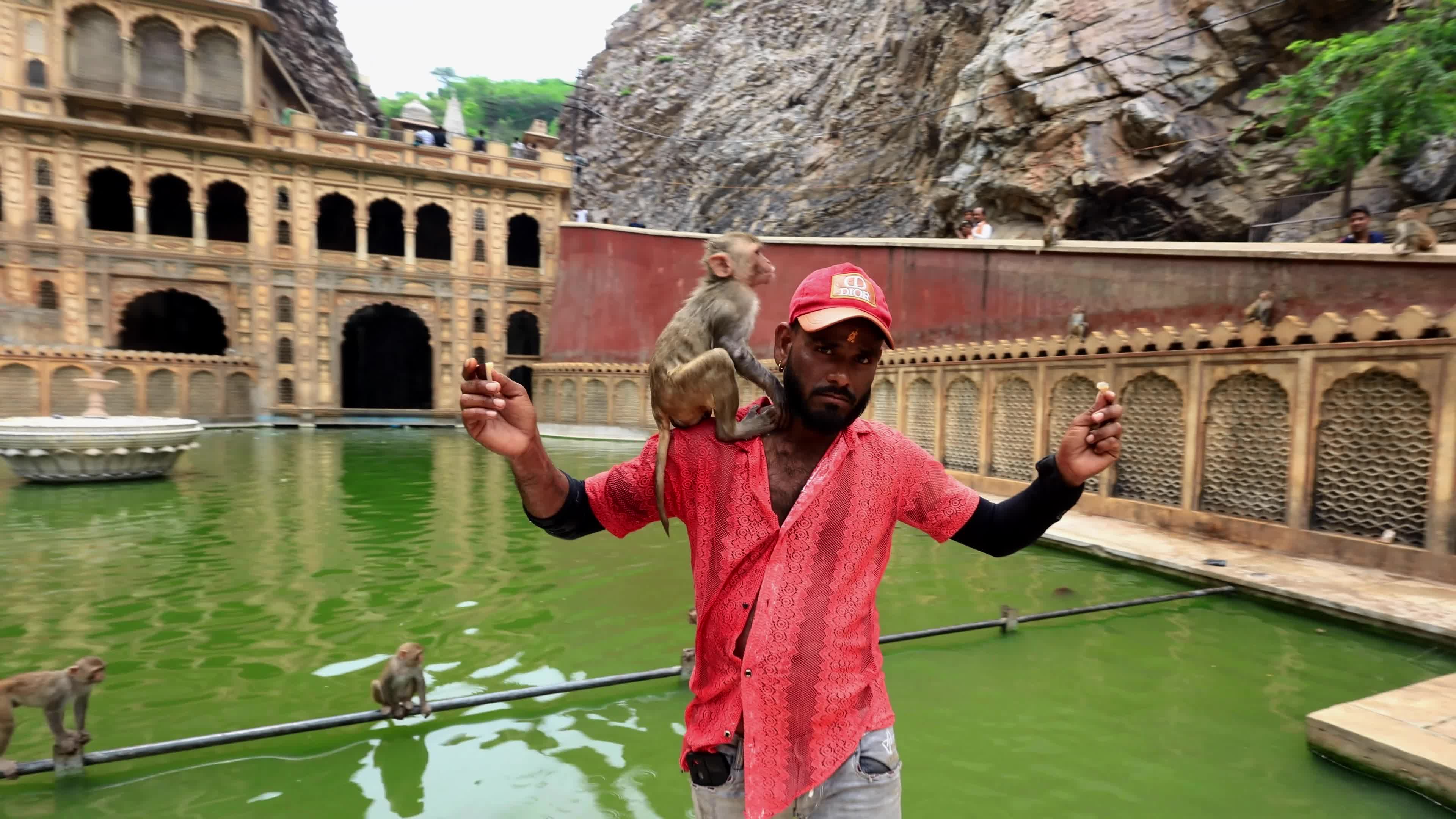 Shrine Galta Peeth Tirtha In Jaipur 