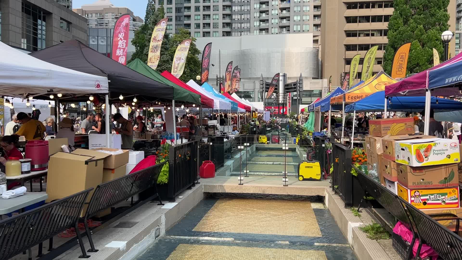 North York Night Market in Toronto, Canada