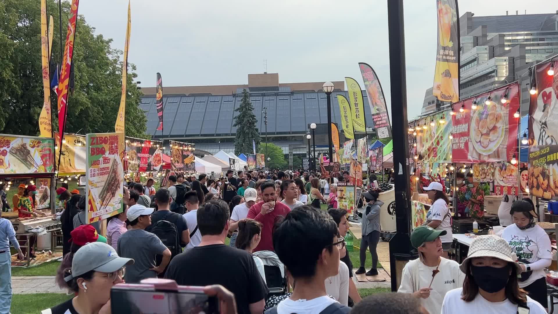 North York Night Market in Toronto, Canada