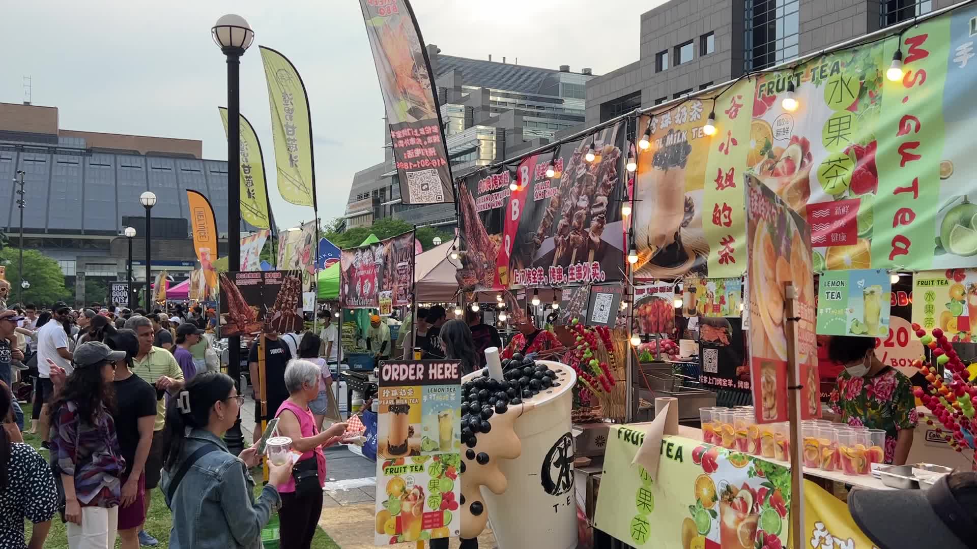 North York Night Market in Toronto, Canada
