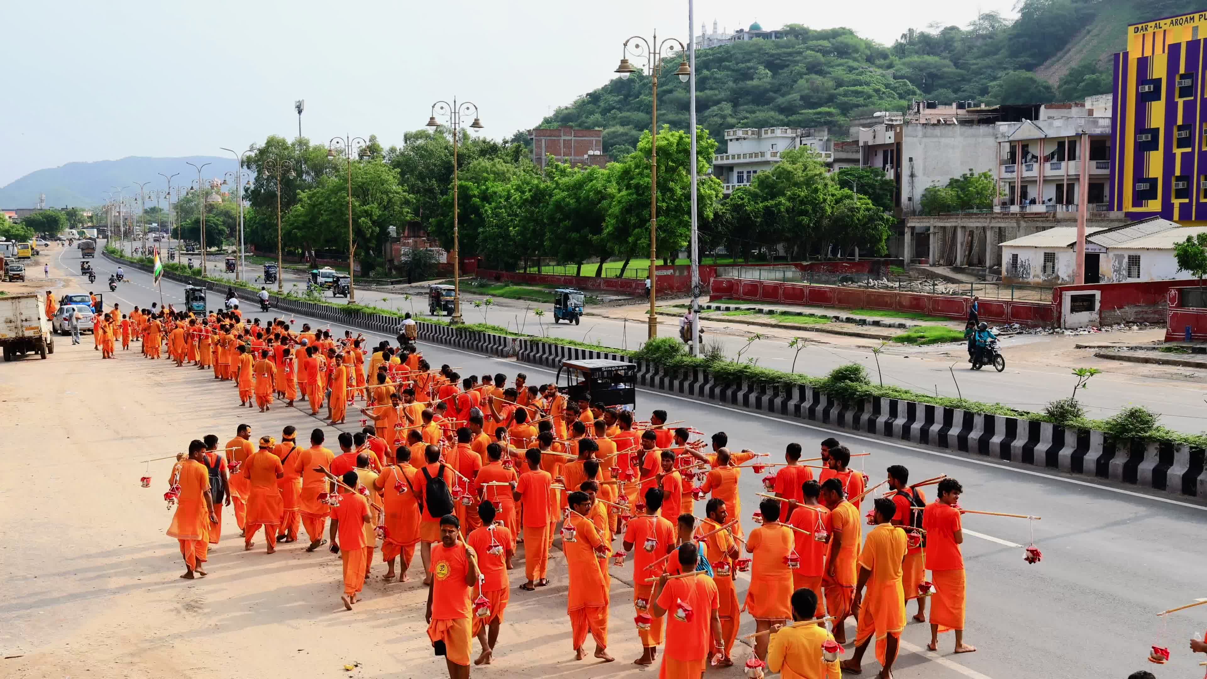 Kanwar Yatra In Jaipur 
