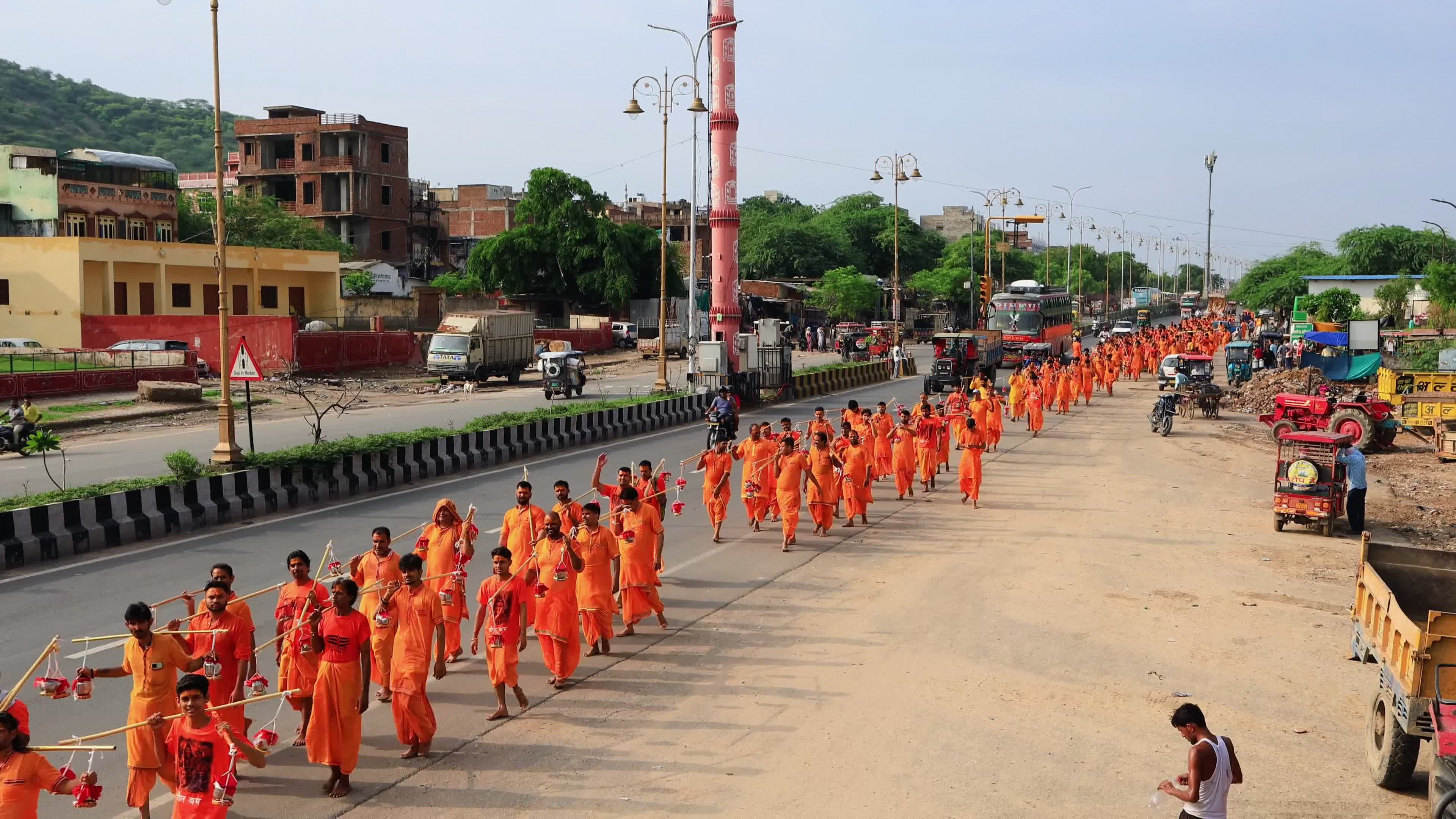Kanwar Yatra In Jaipur 