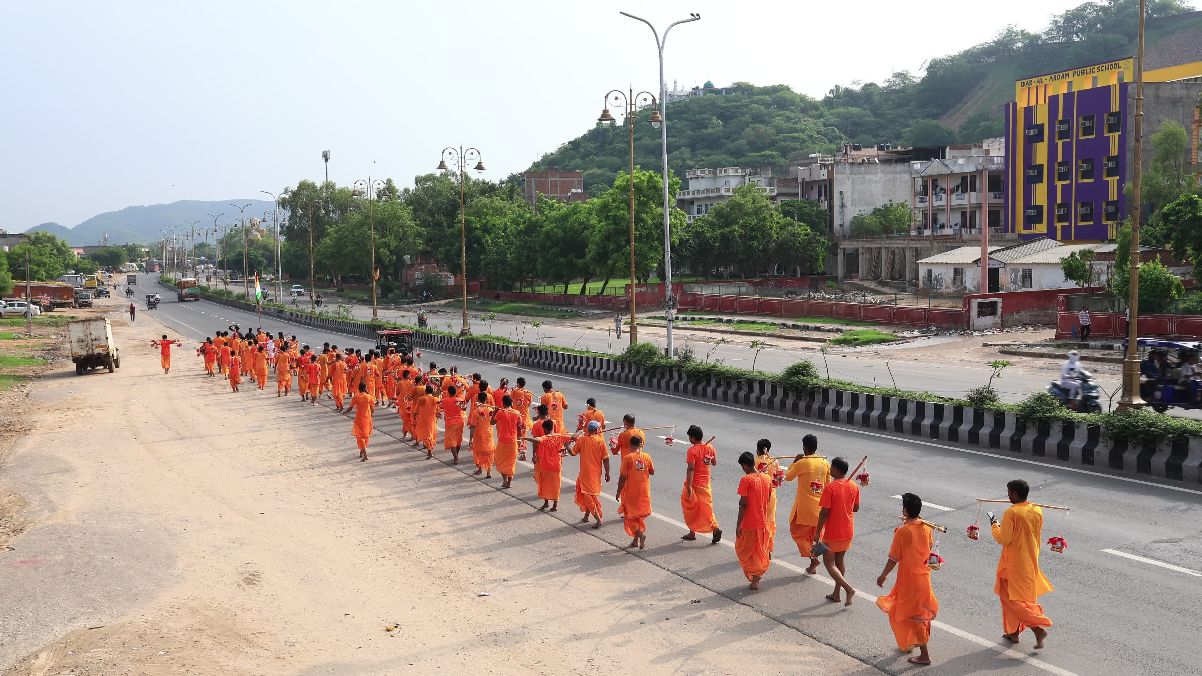 Kanwar Yatra In Jaipur 